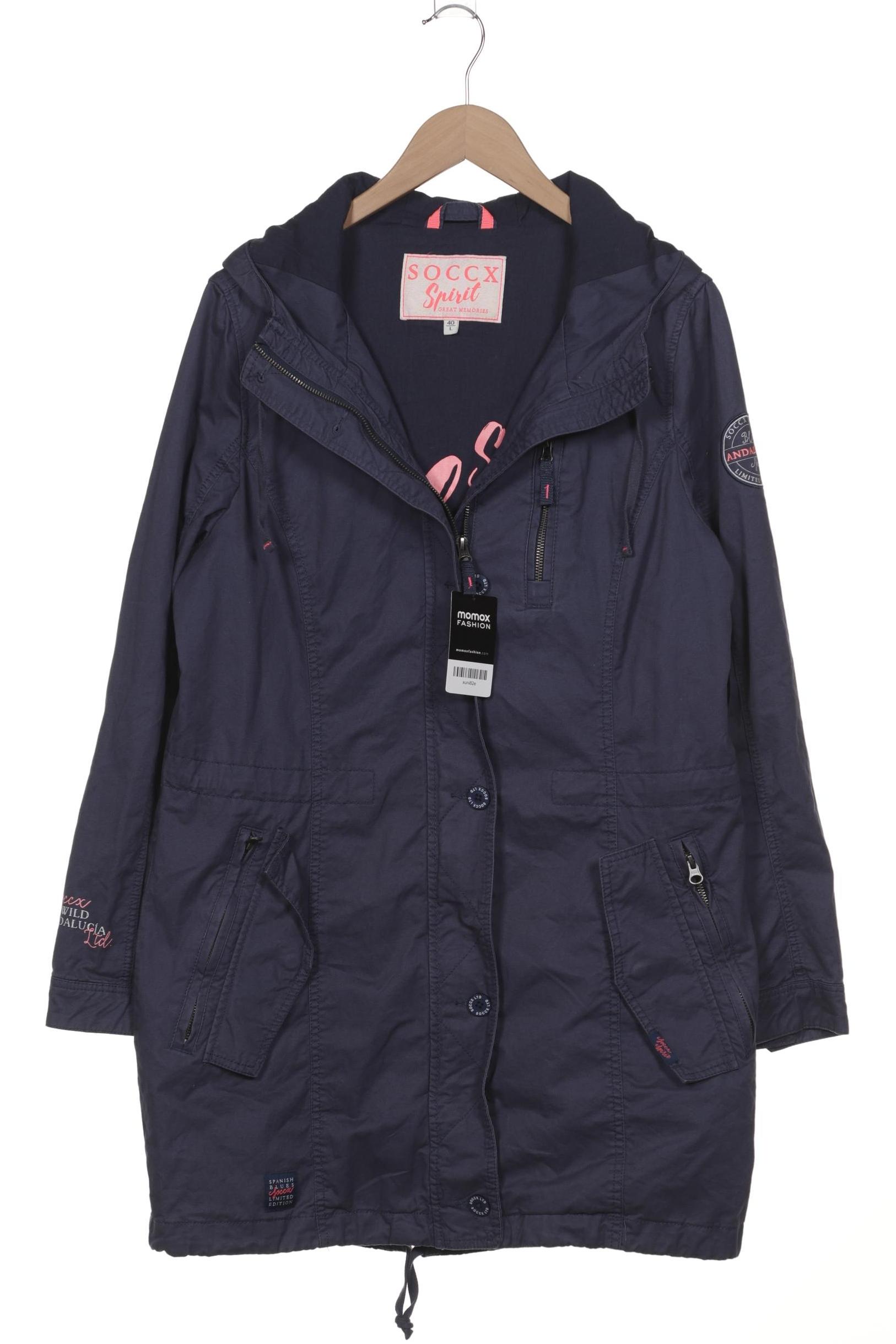 

Soccx Damen Jacke, marineblau, Gr. 40