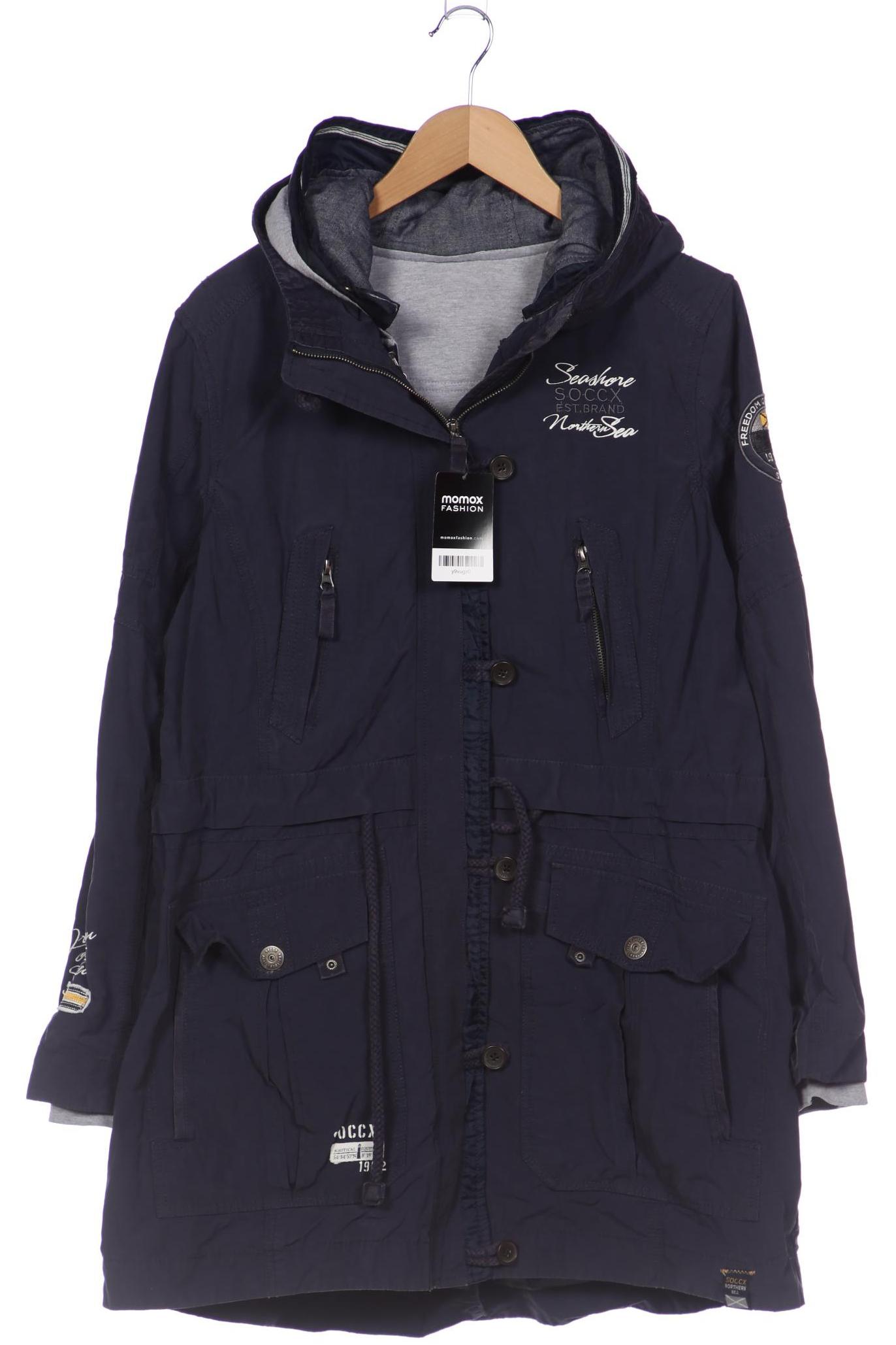 

Soccx Damen Jacke, blau, Gr. 42