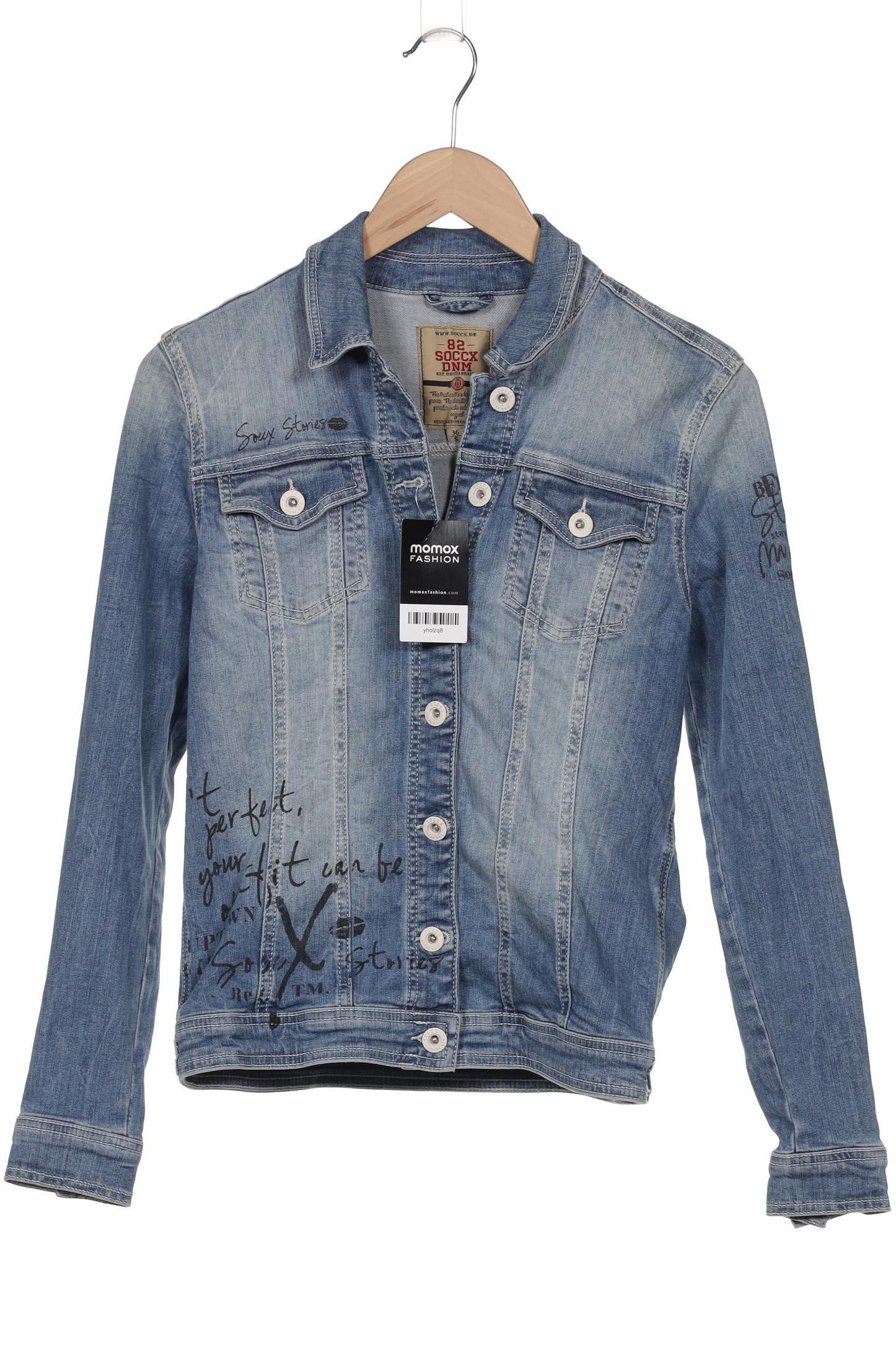 

Soccx Damen Jacke, blau, Gr. 36