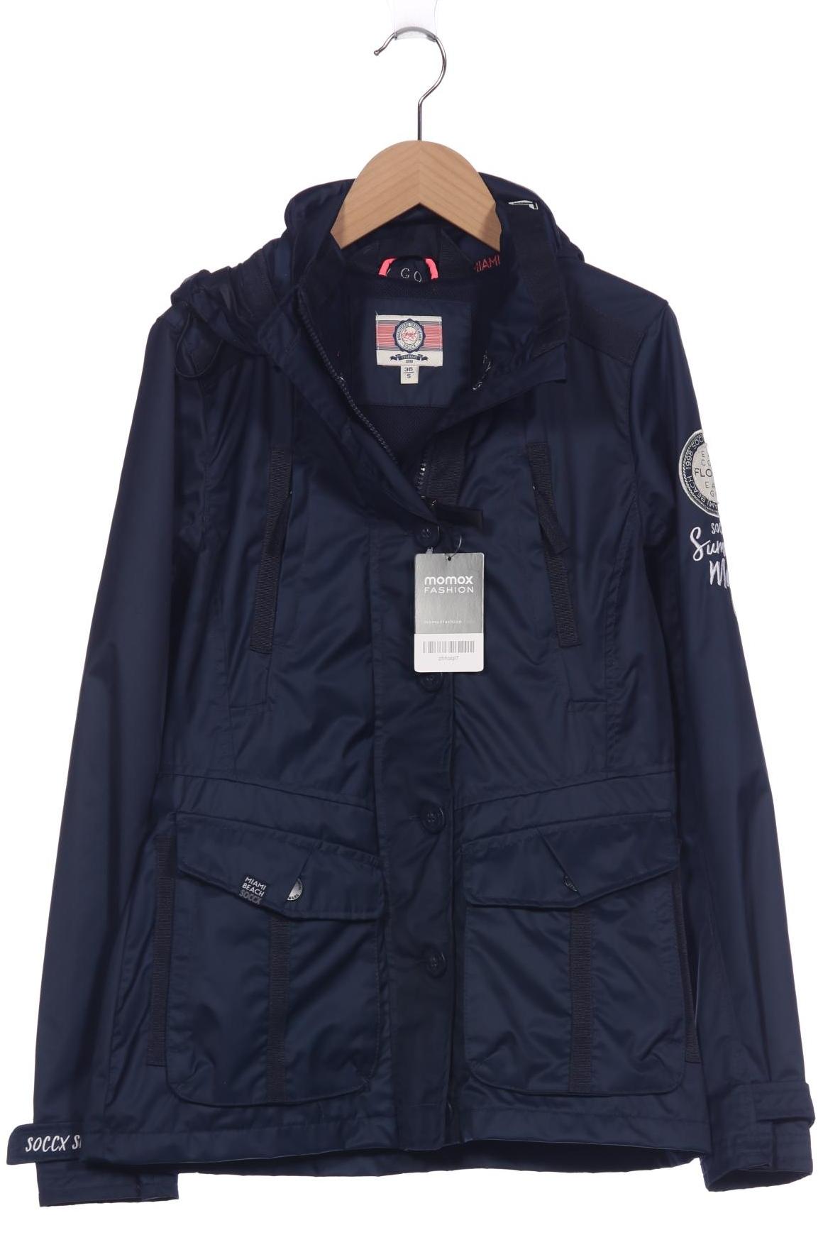 

Soccx Damen Jacke, marineblau, Gr. 36
