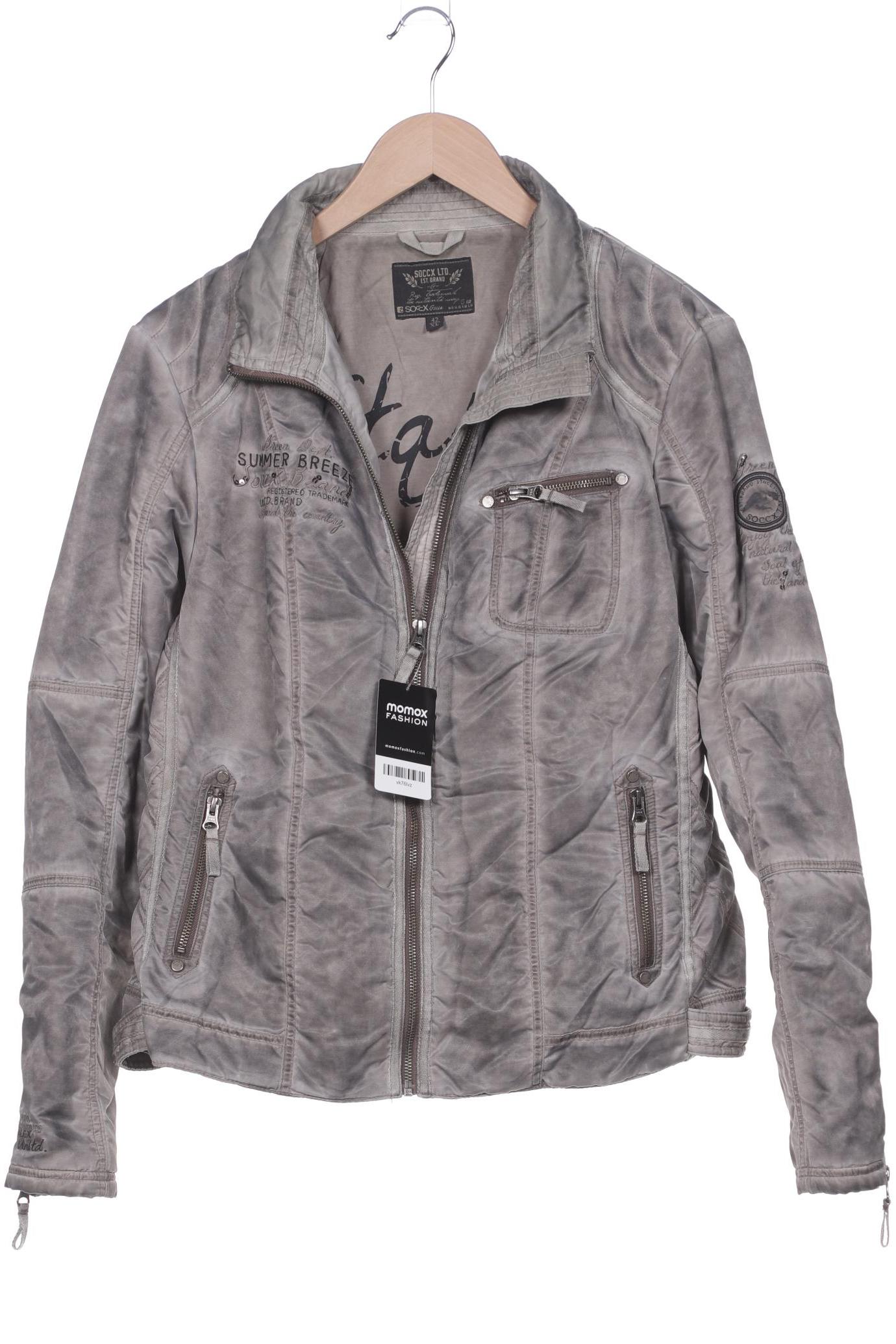 

Soccx Damen Jacke, grau, Gr. 42