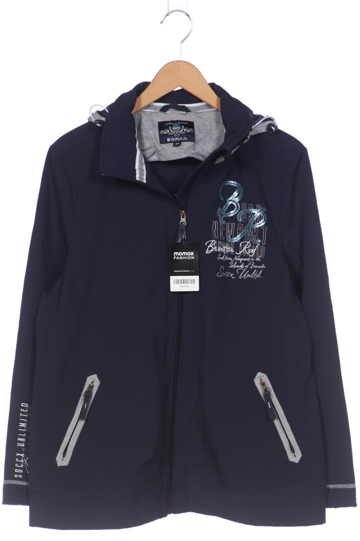 

Soccx Damen Jacke, marineblau, Gr. 44