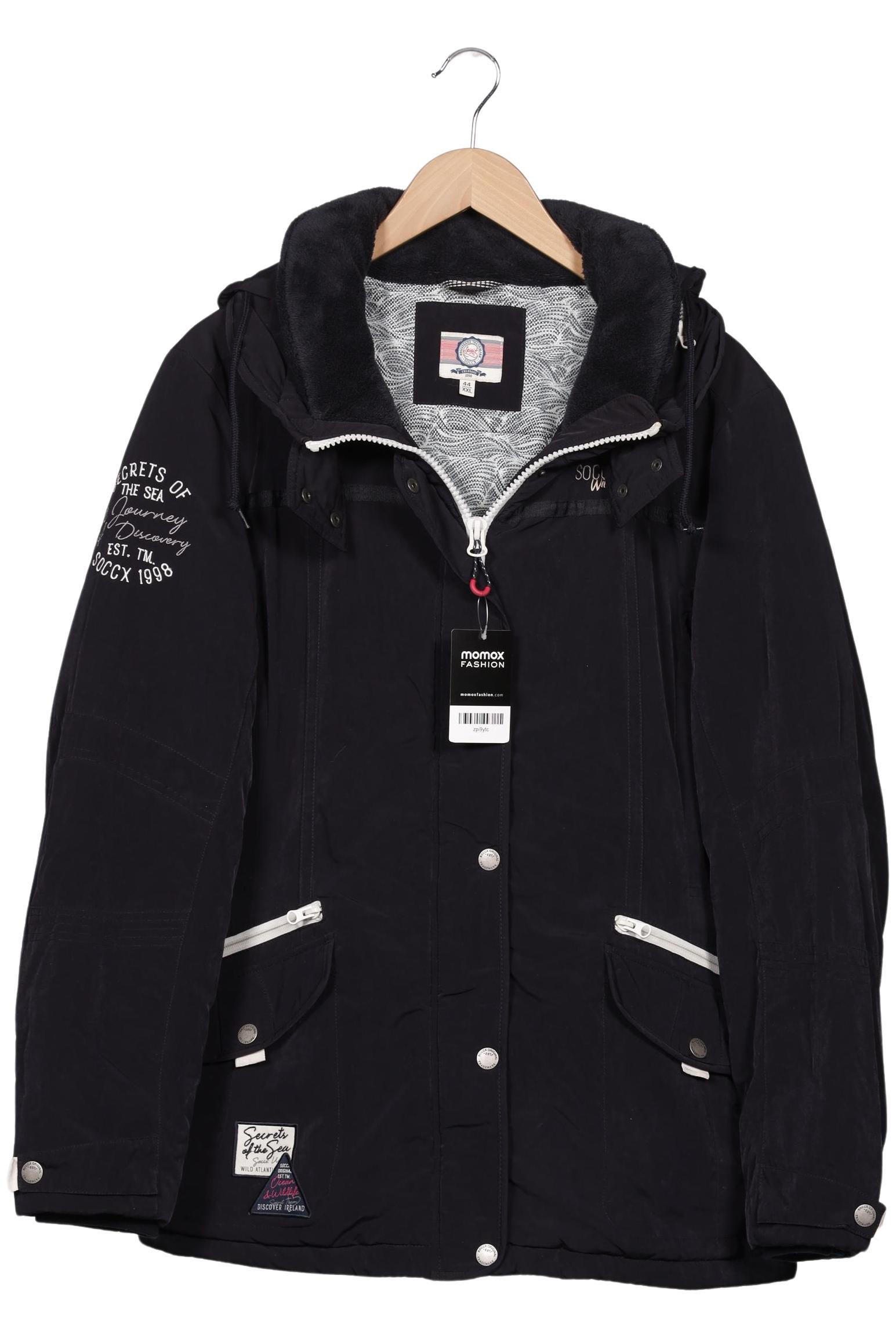 

Soccx Damen Jacke, marineblau, Gr. 44