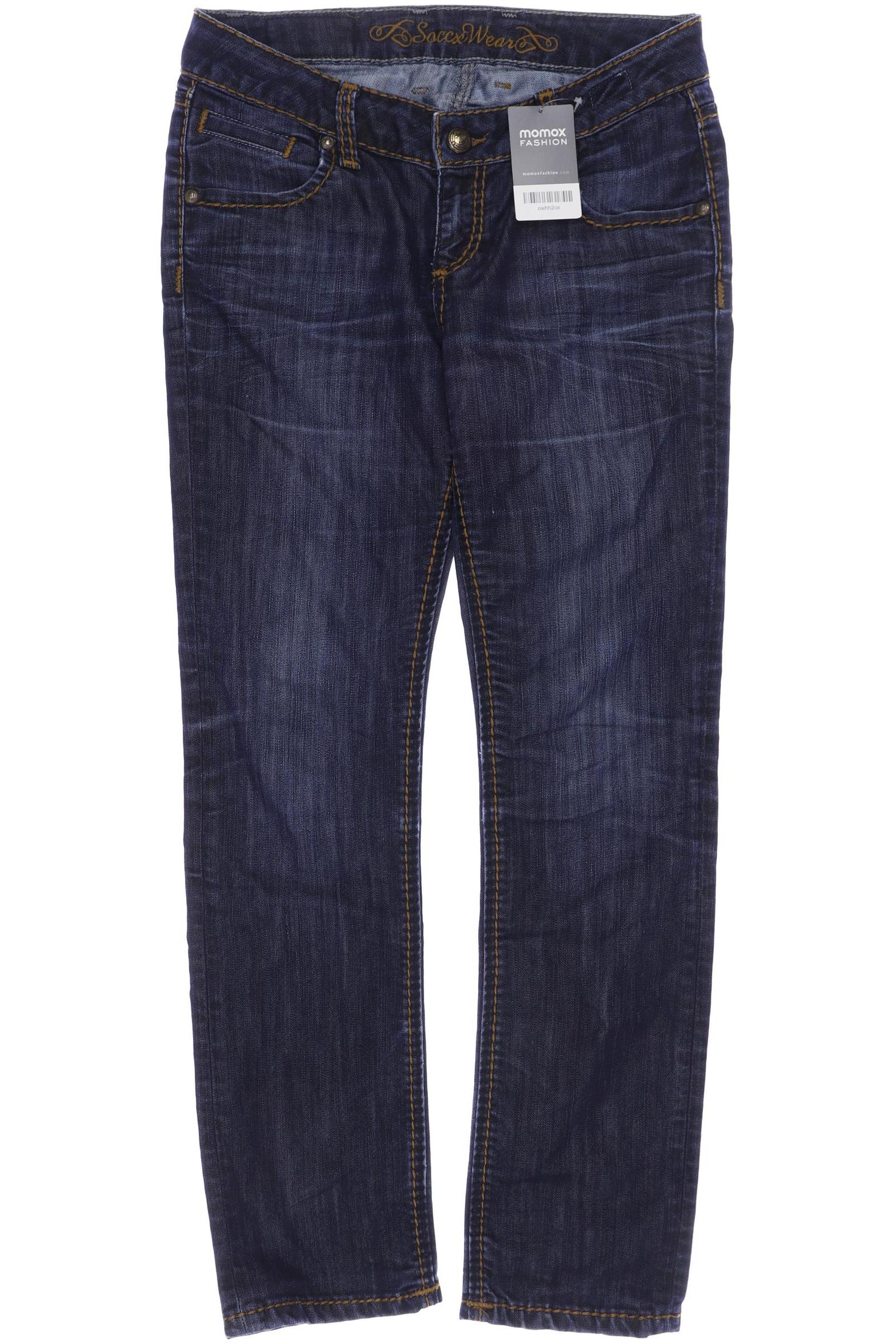 

Soccx Damen Jeans, marineblau, Gr. 28