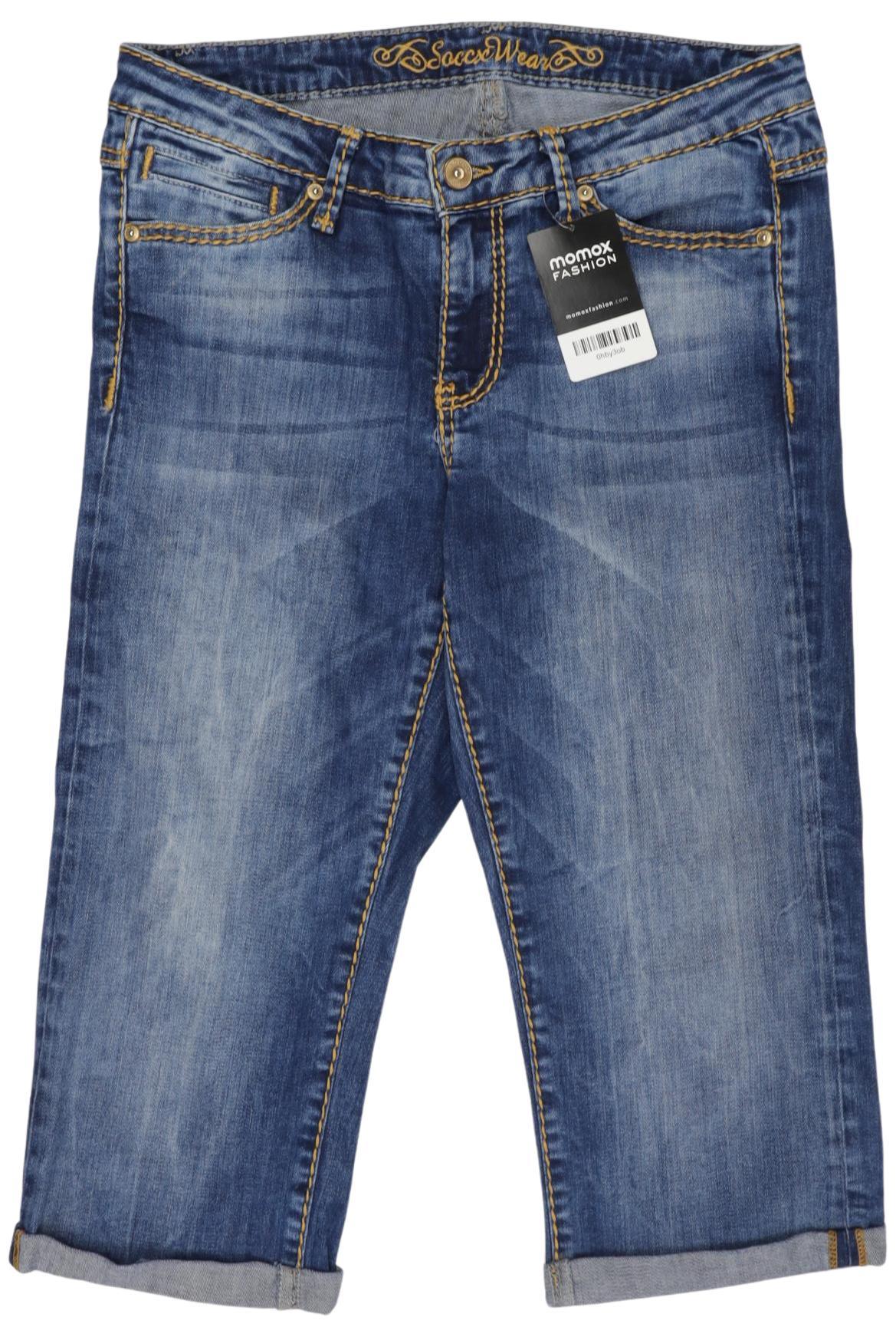 

Soccx Damen Jeans, marineblau, Gr. 31
