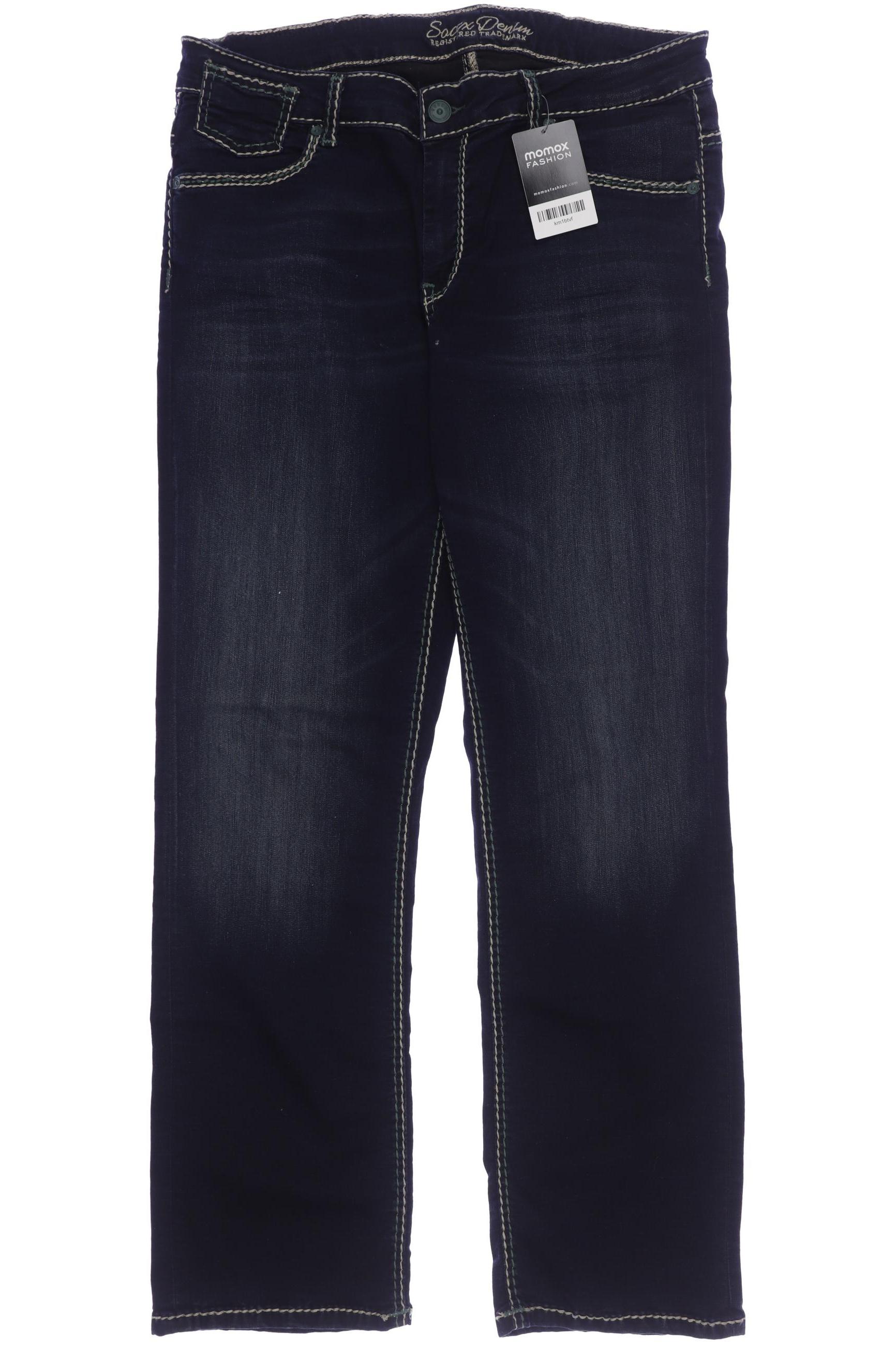 

Soccx Damen Jeans, marineblau, Gr. 34