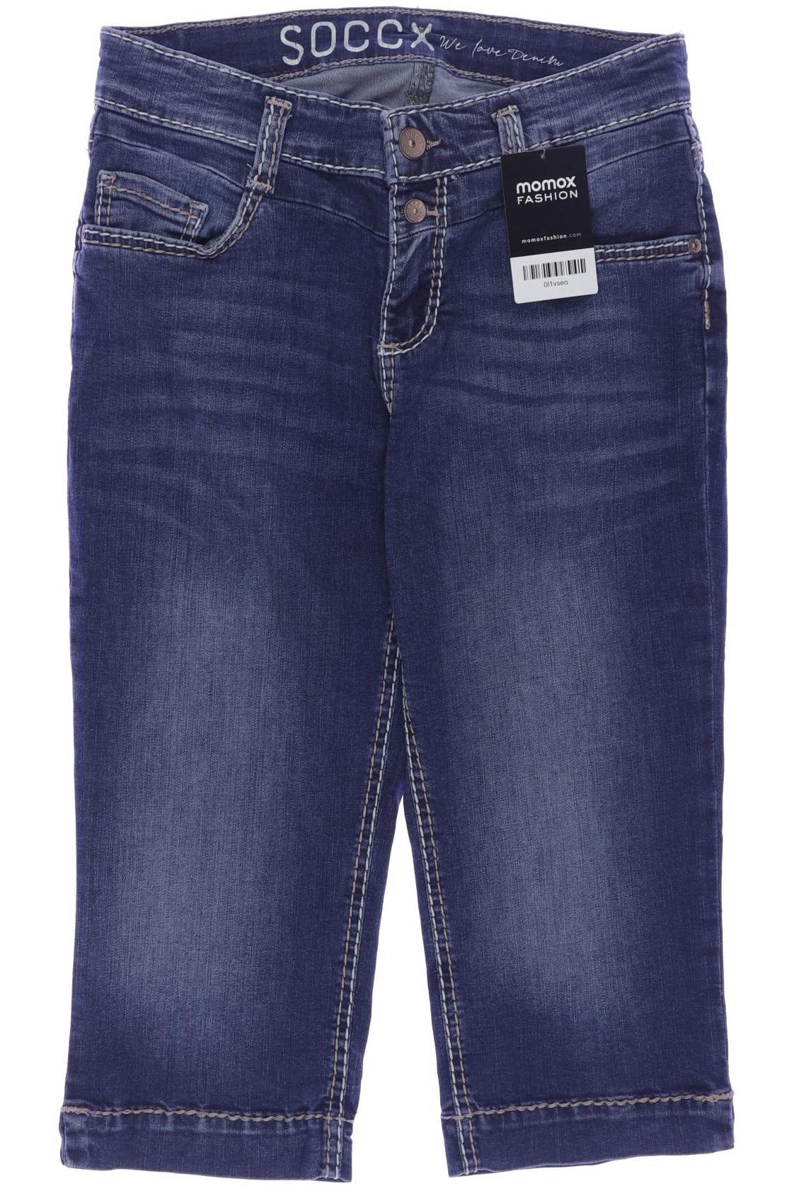 

Soccx Damen Jeans, blau, Gr. 29