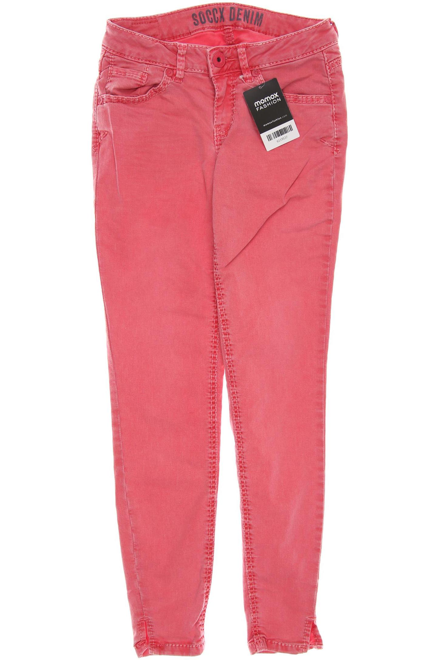 

Soccx Damen Jeans, pink, Gr. 34