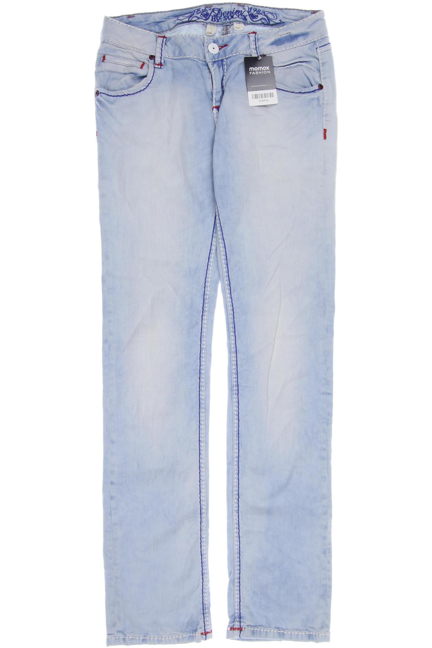 

Soccx Damen Jeans, hellblau, Gr. 31