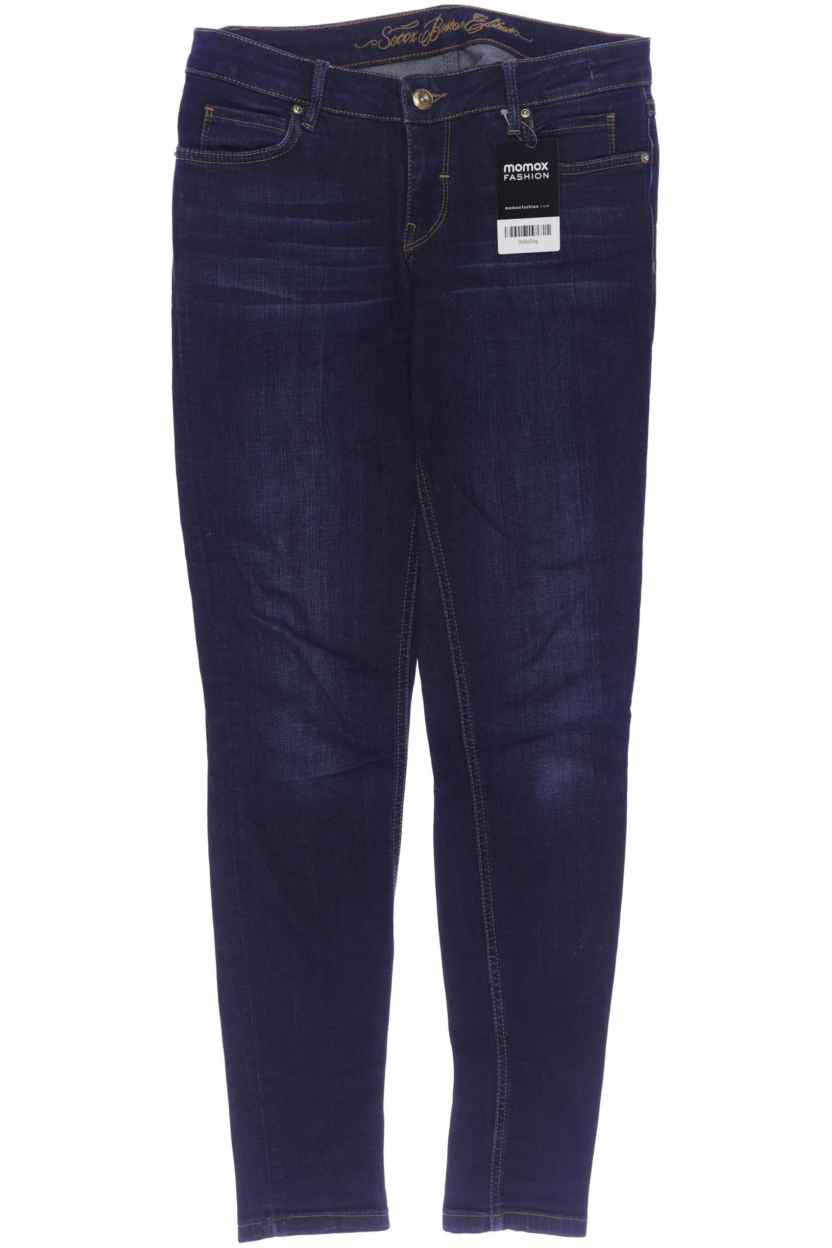 

Soccx Damen Jeans, marineblau, Gr. 27