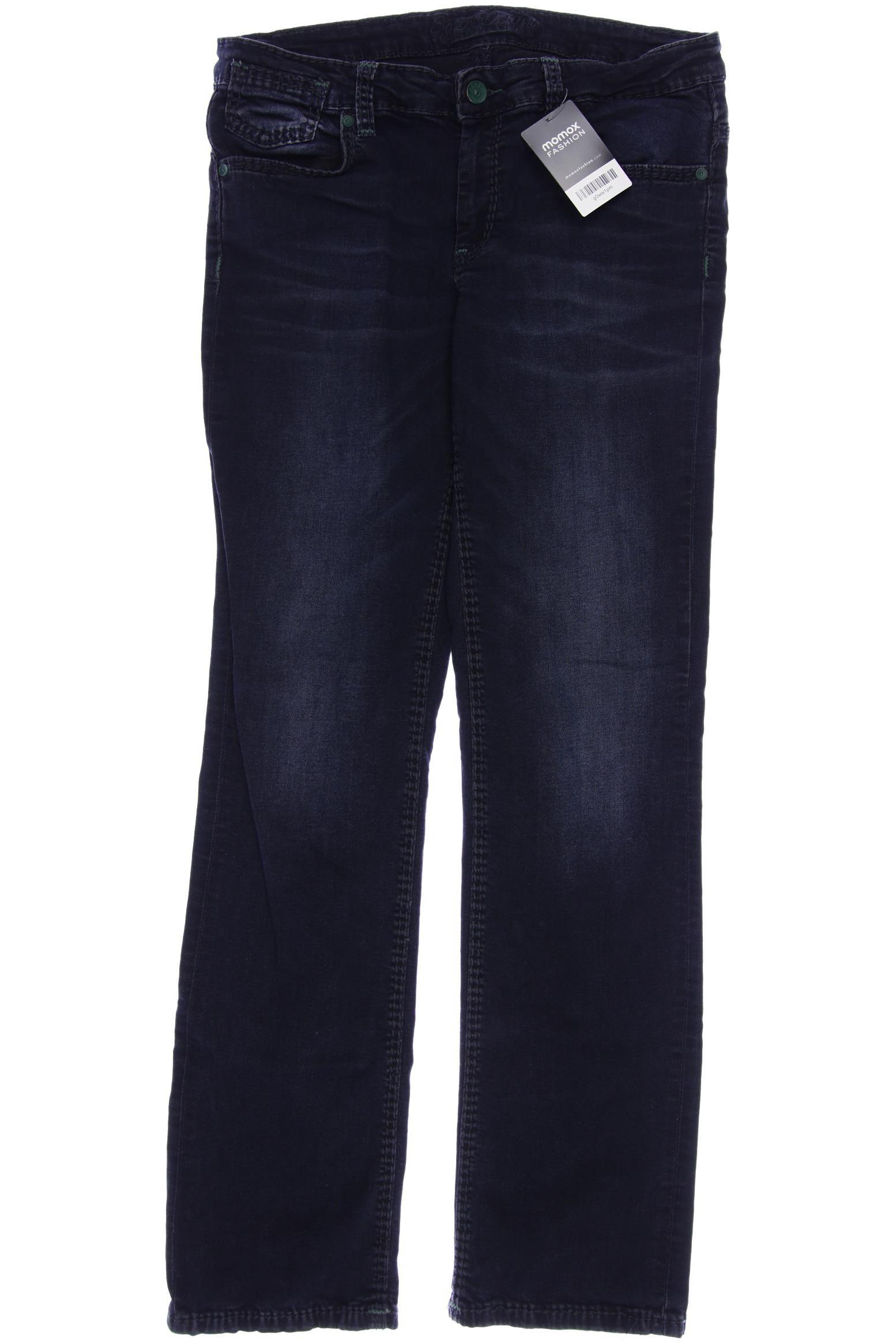 

SOCCX Damen Jeans, marineblau