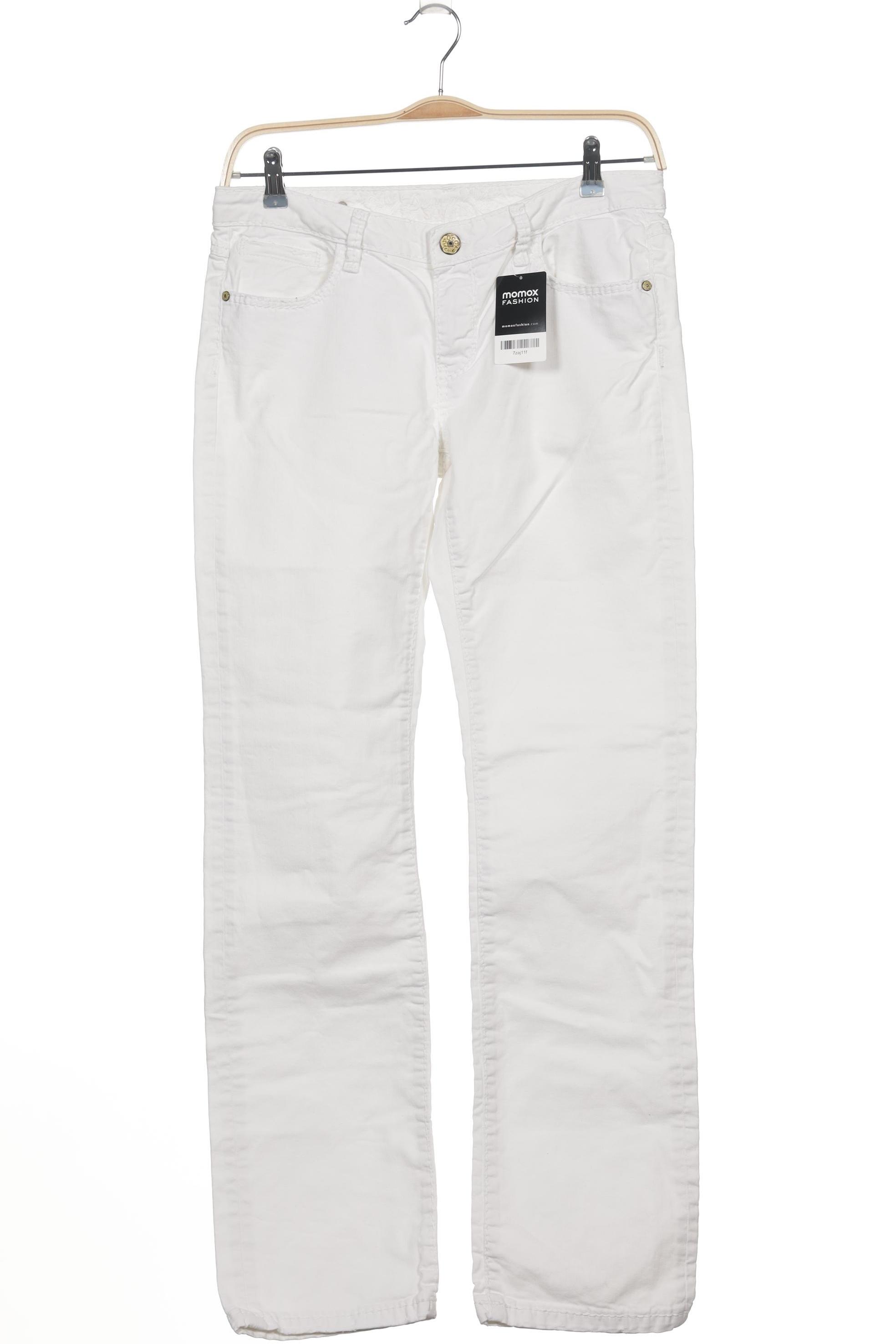 

Soccx Damen Jeans, cremeweiß, Gr. 31