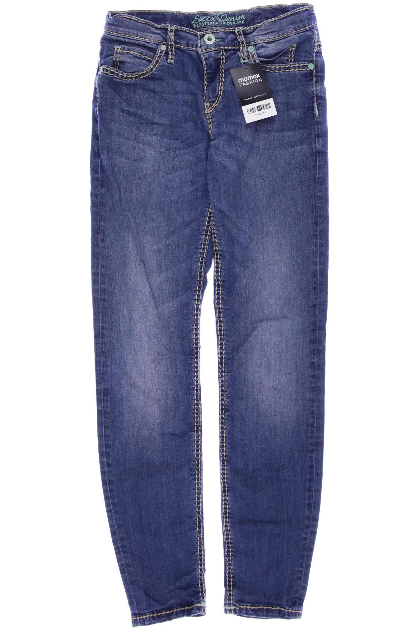 

SOCCX Damen Jeans, blau