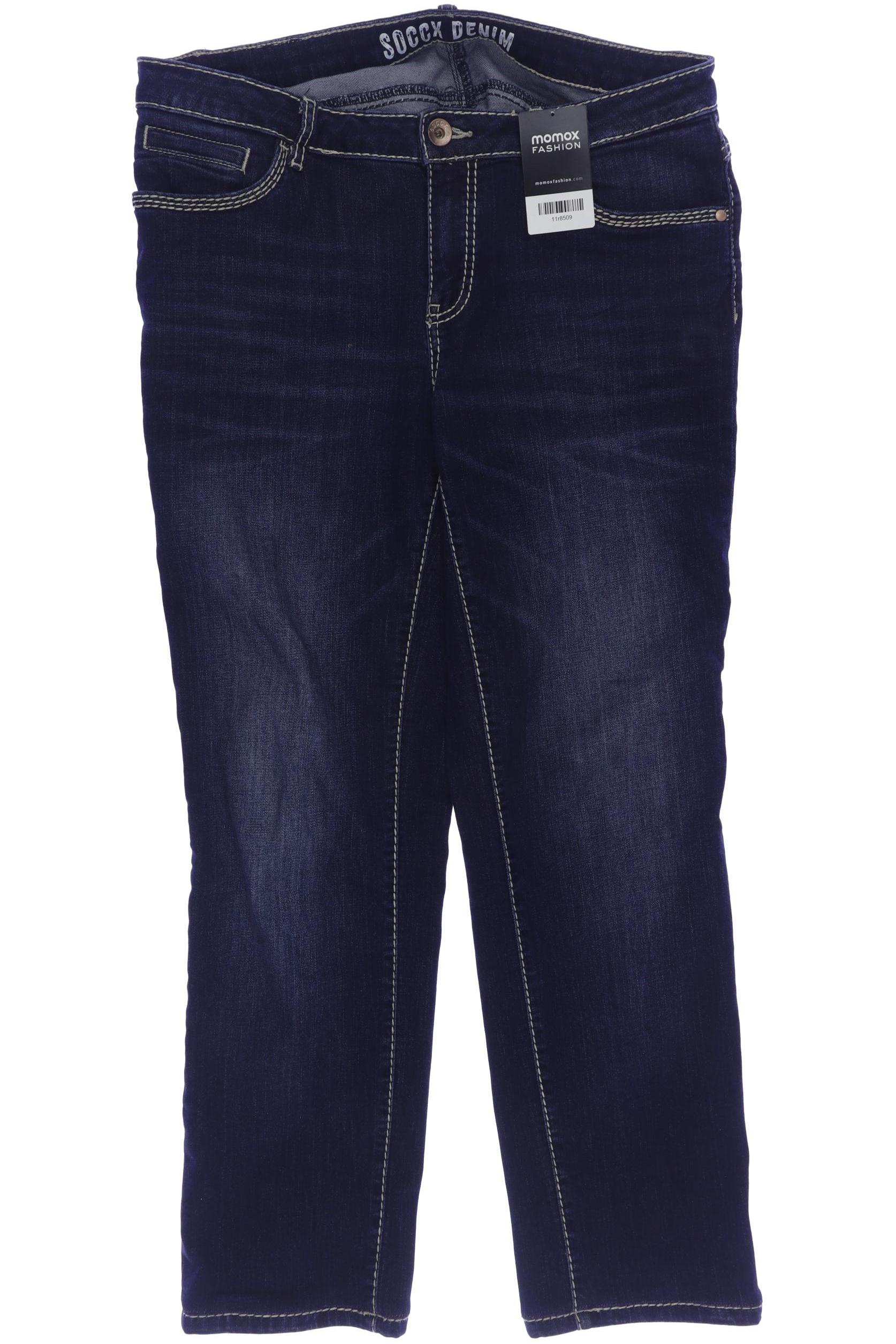 

Soccx Damen Jeans, marineblau, Gr. 34