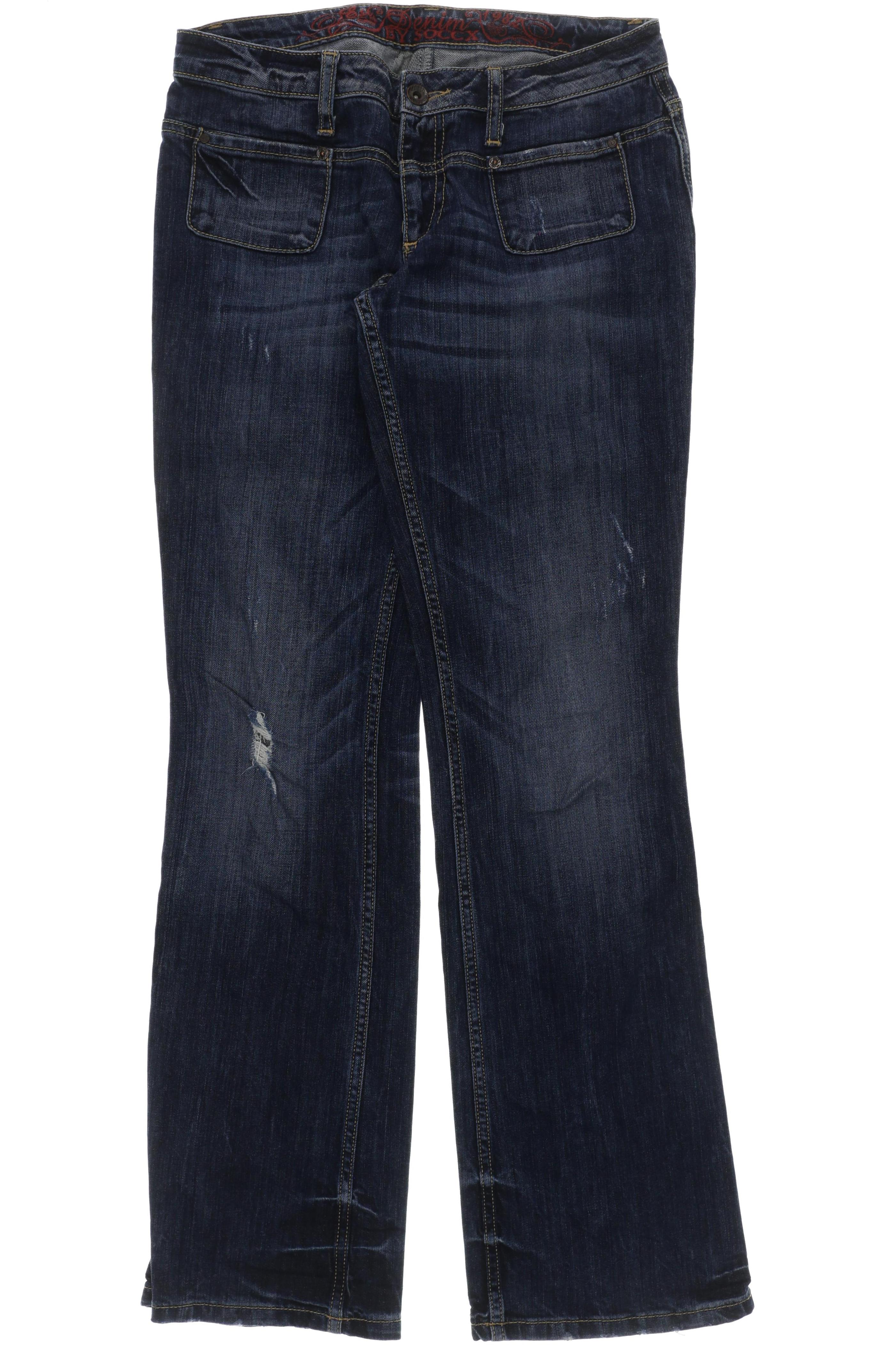 

Soccx Damen Jeans, blau, Gr. 0