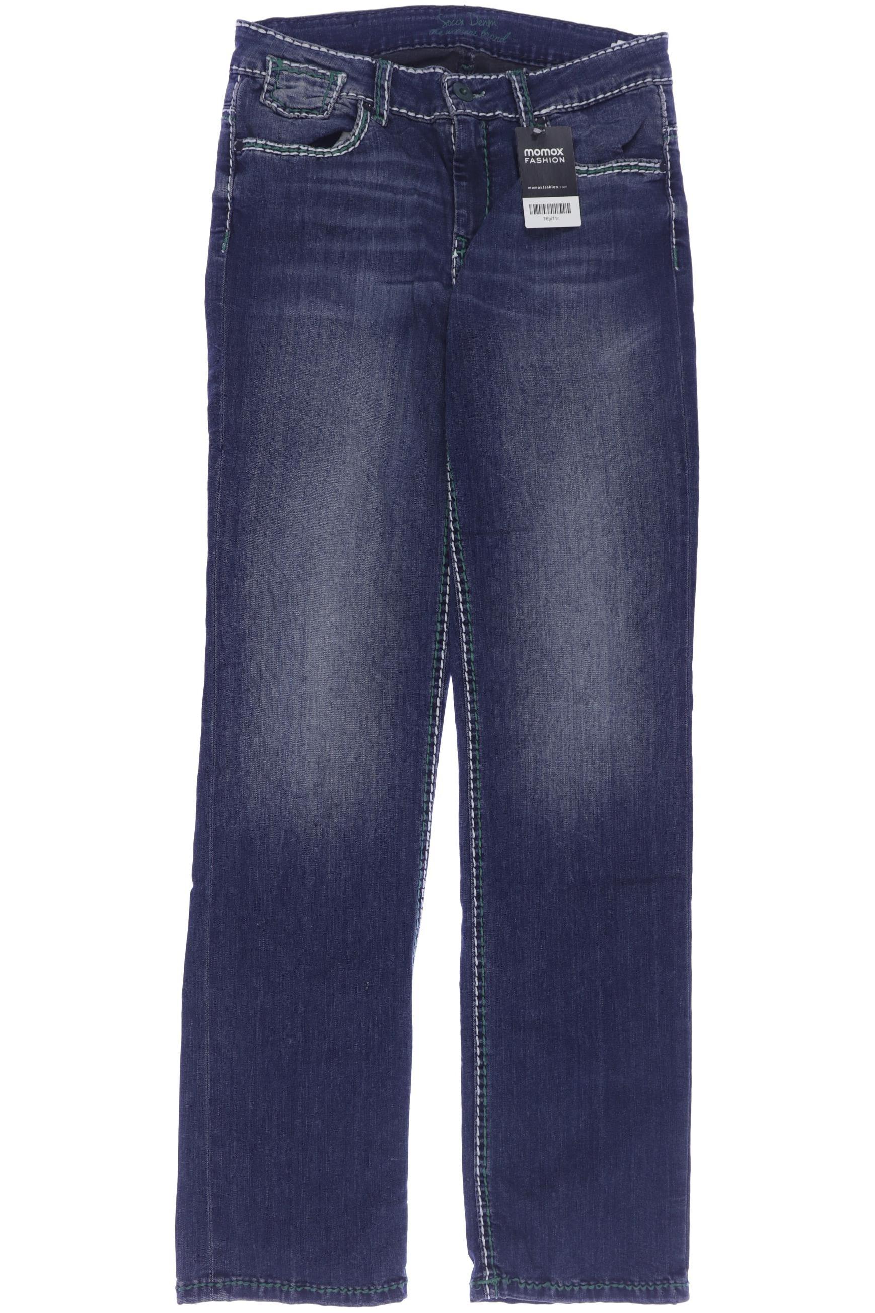 

Soccx Damen Jeans, marineblau, Gr. 30