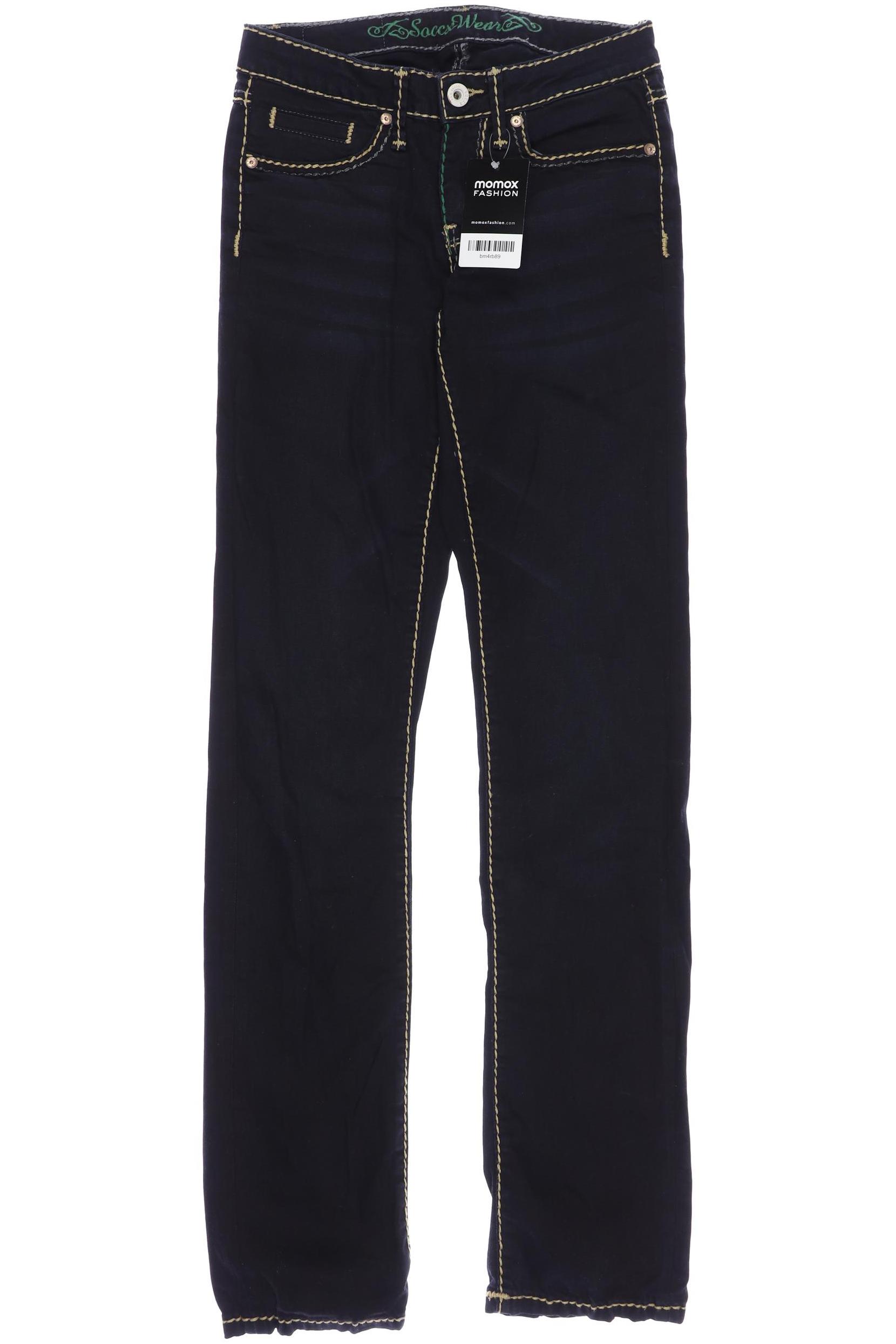 

Soccx Damen Jeans, marineblau, Gr. 36