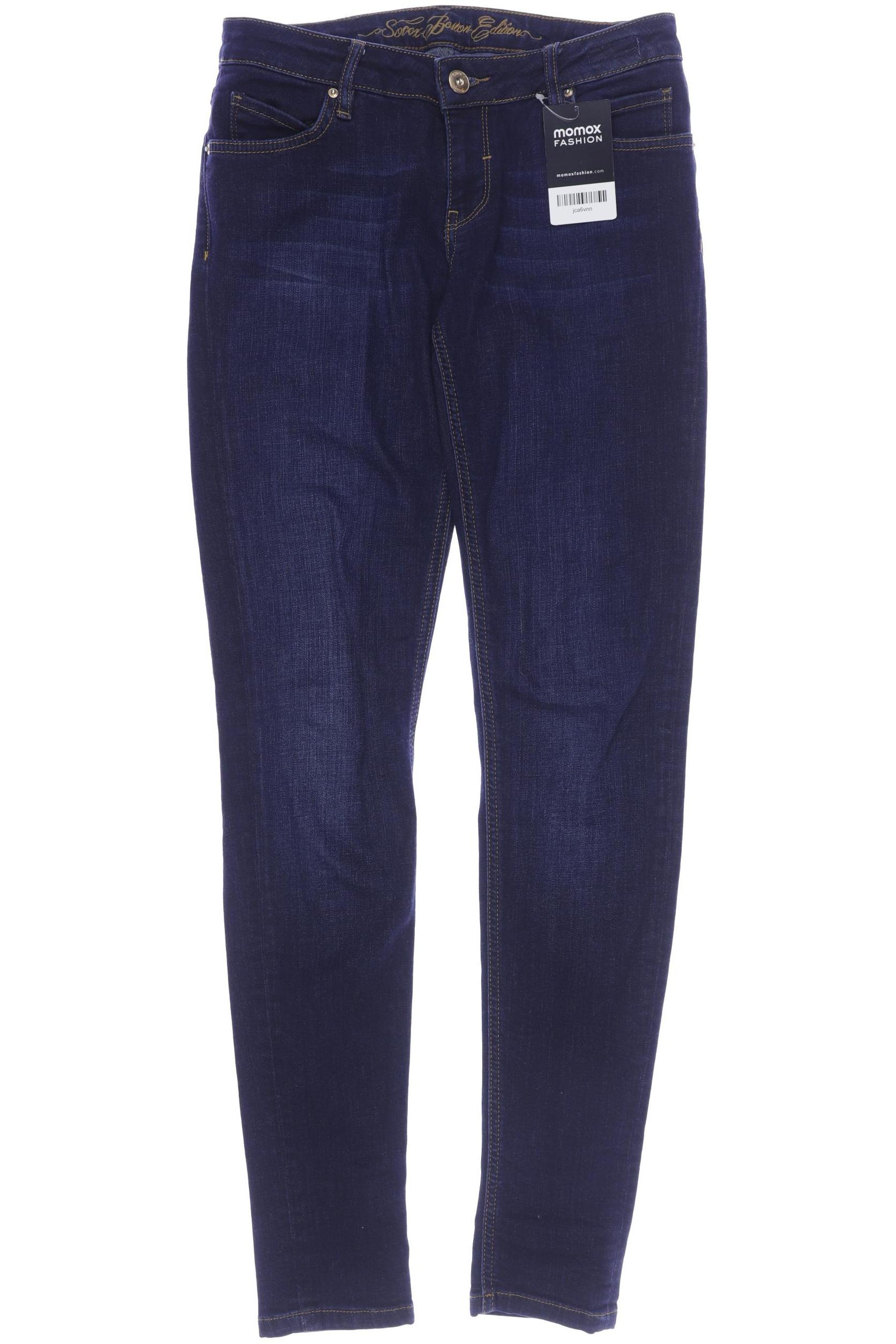 

Soccx Damen Jeans, marineblau, Gr. 27