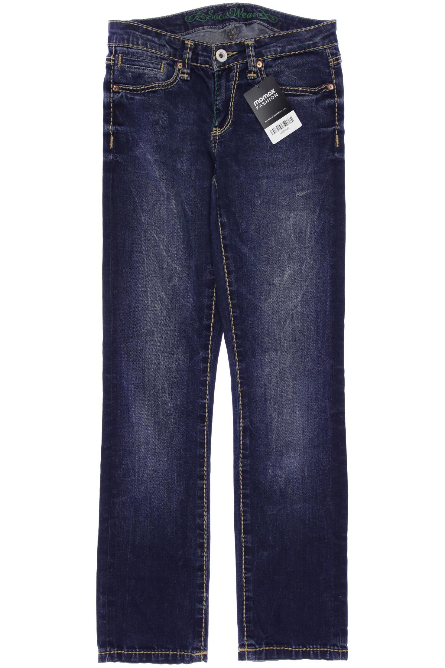 

Soccx Damen Jeans, marineblau, Gr. 27