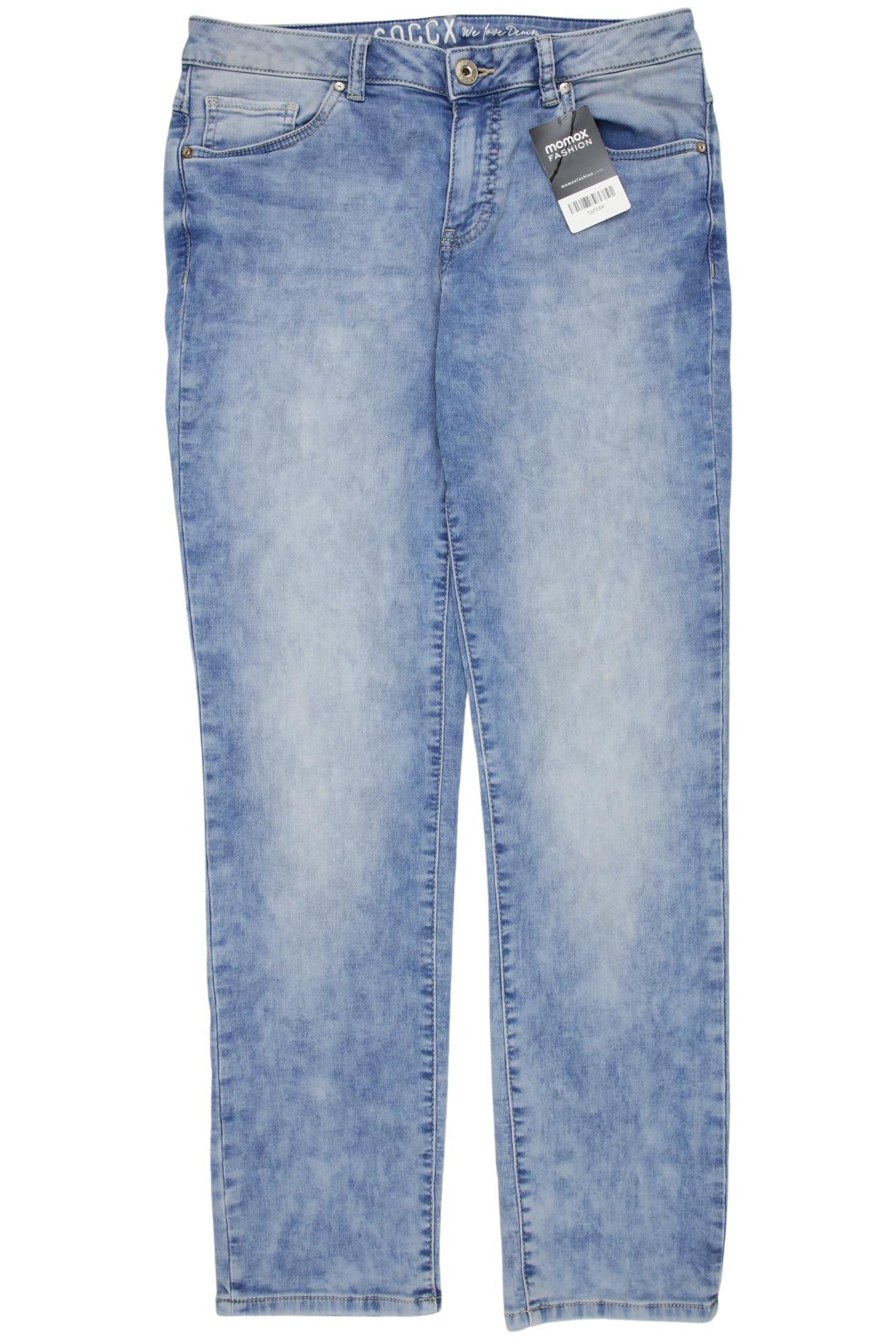 

Soccx Damen Jeans, blau, Gr. 30