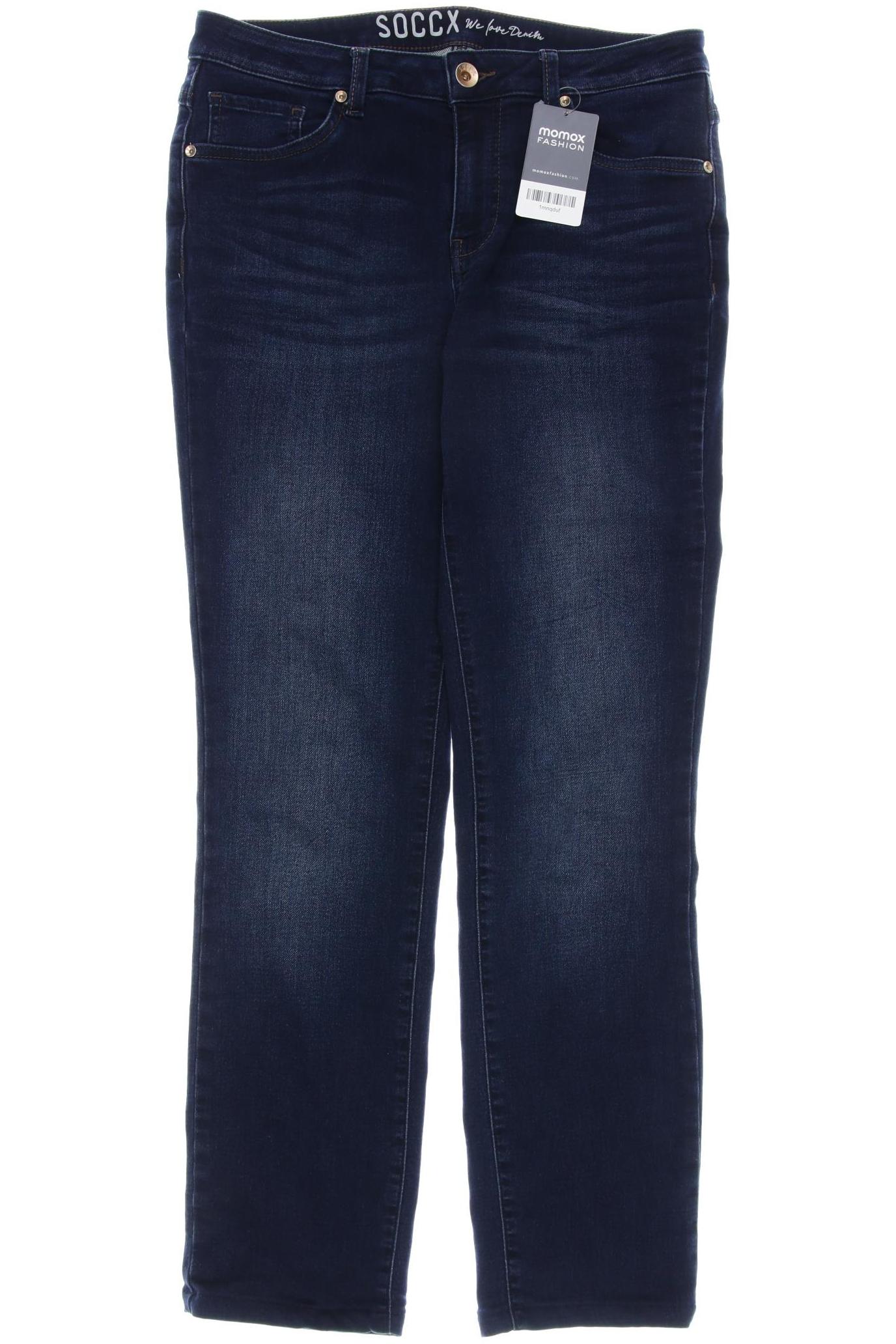 

Soccx Damen Jeans, marineblau, Gr. 30