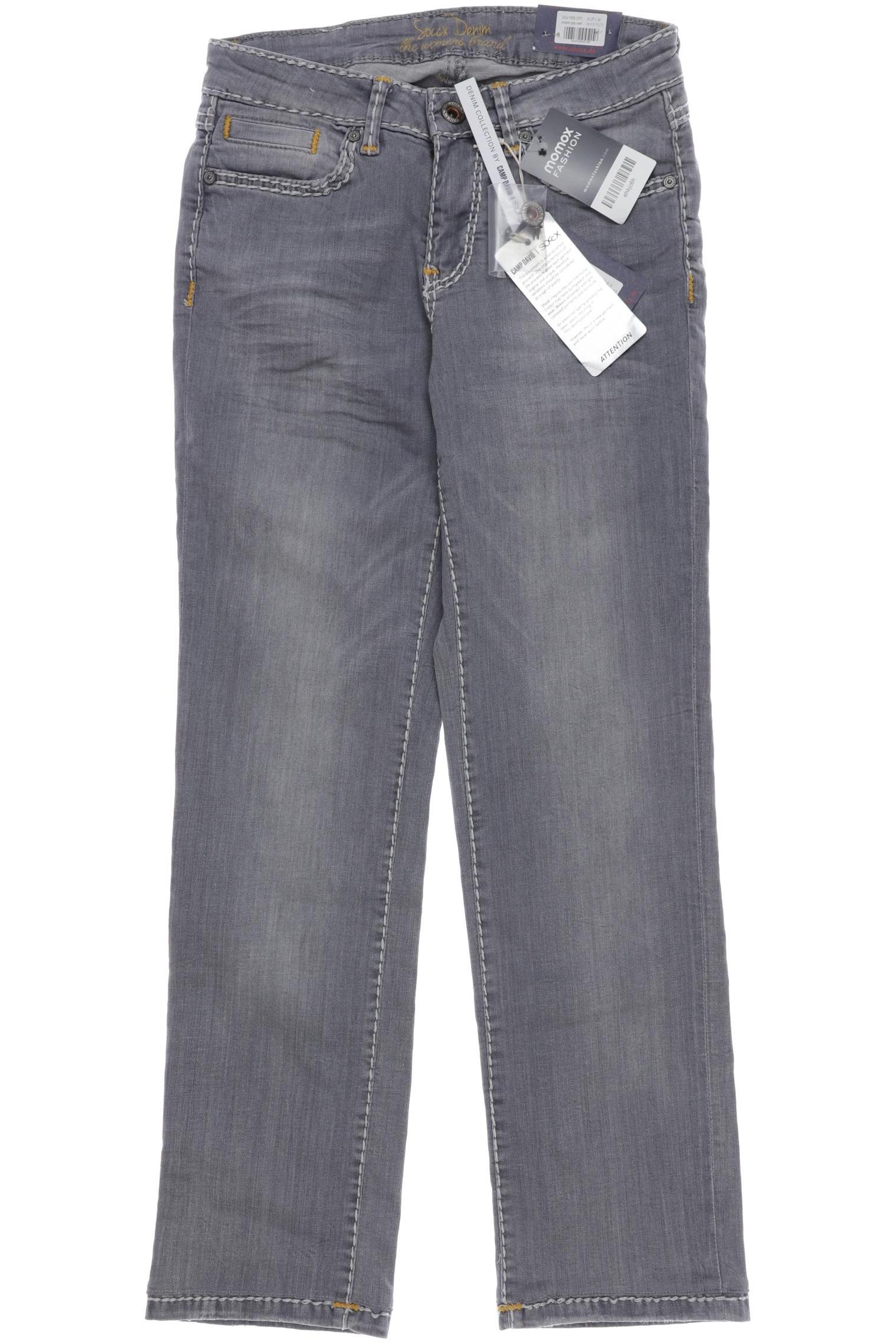 

Soccx Damen Jeans, grau, Gr. 27
