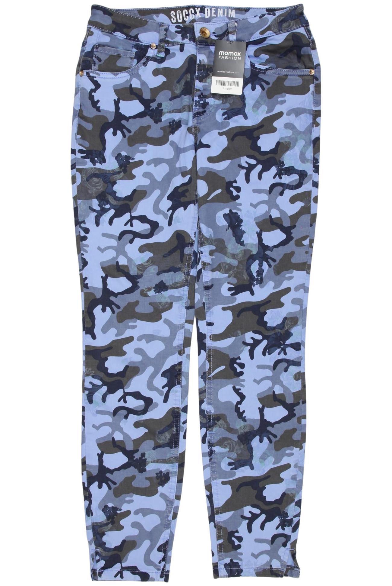 

Soccx Damen Jeans, blau, Gr. 28