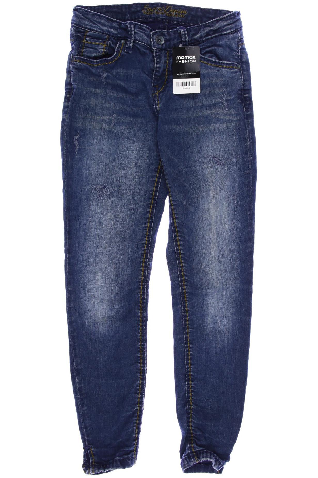 

Soccx Damen Jeans, marineblau, Gr. 27