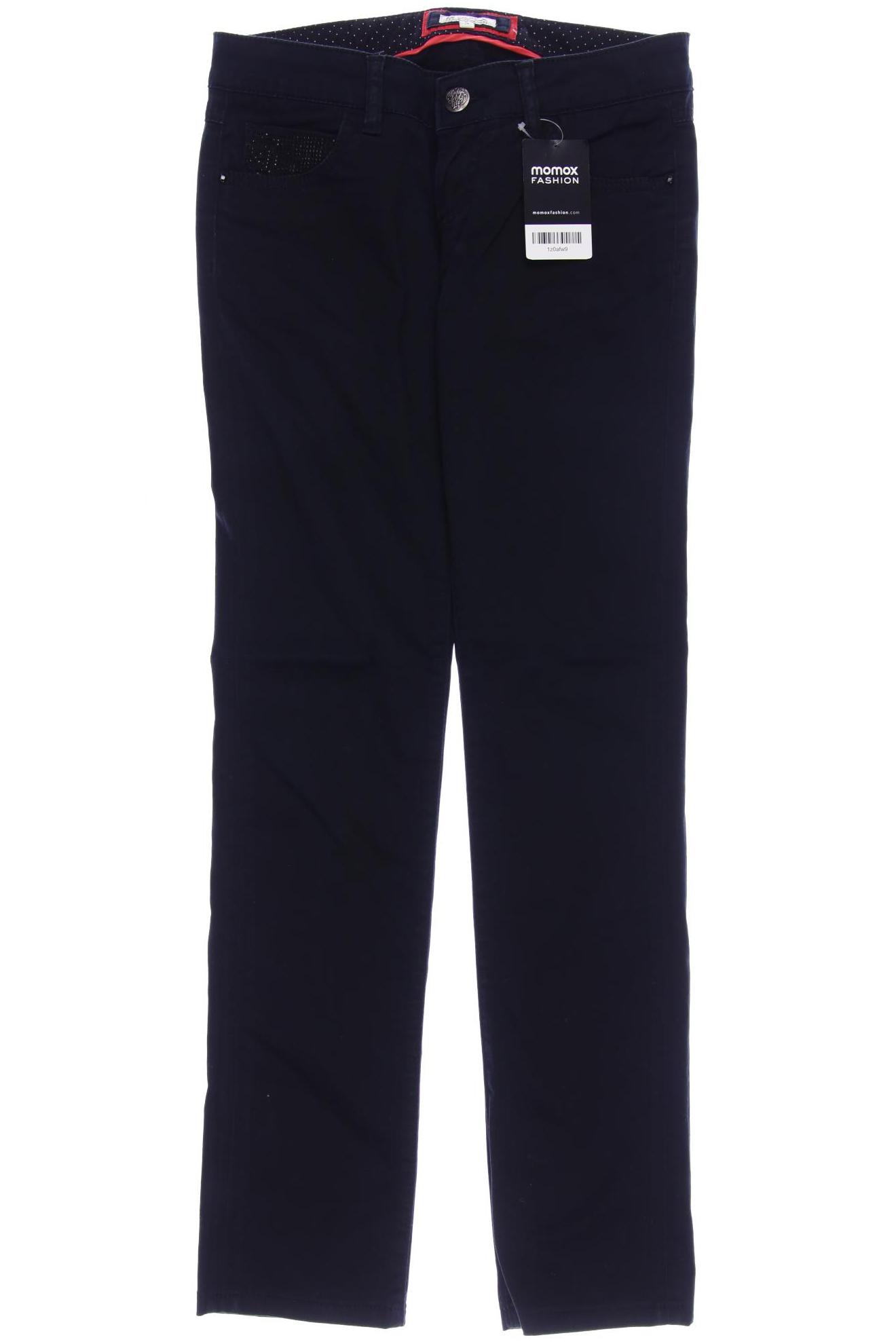 

SOCCX Damen Jeans, schwarz