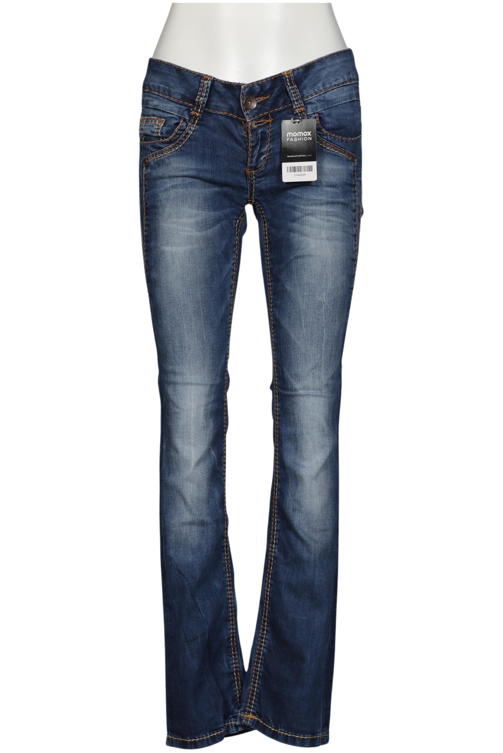

Soccx Damen Jeans, blau, Gr. 28