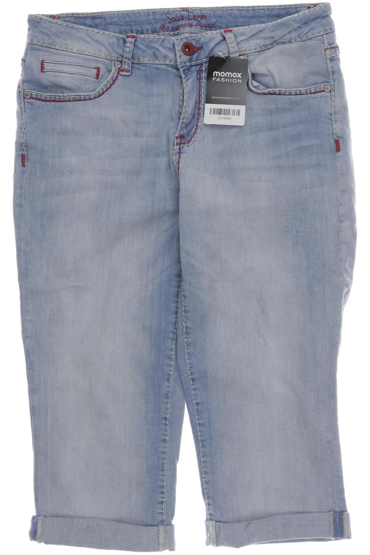 

SOCCX Damen Jeans, hellblau