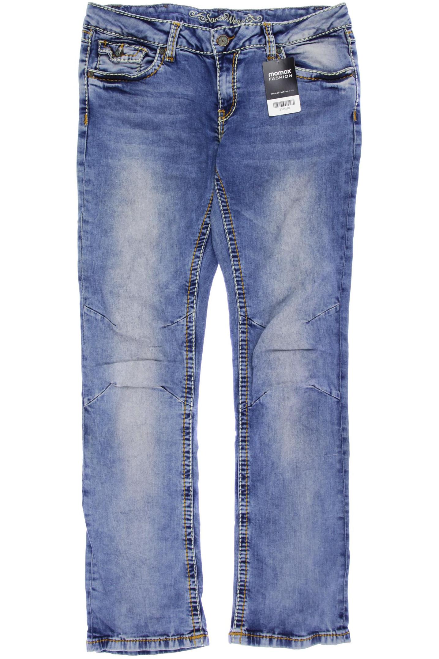 

Soccx Damen Jeans, blau, Gr. 32