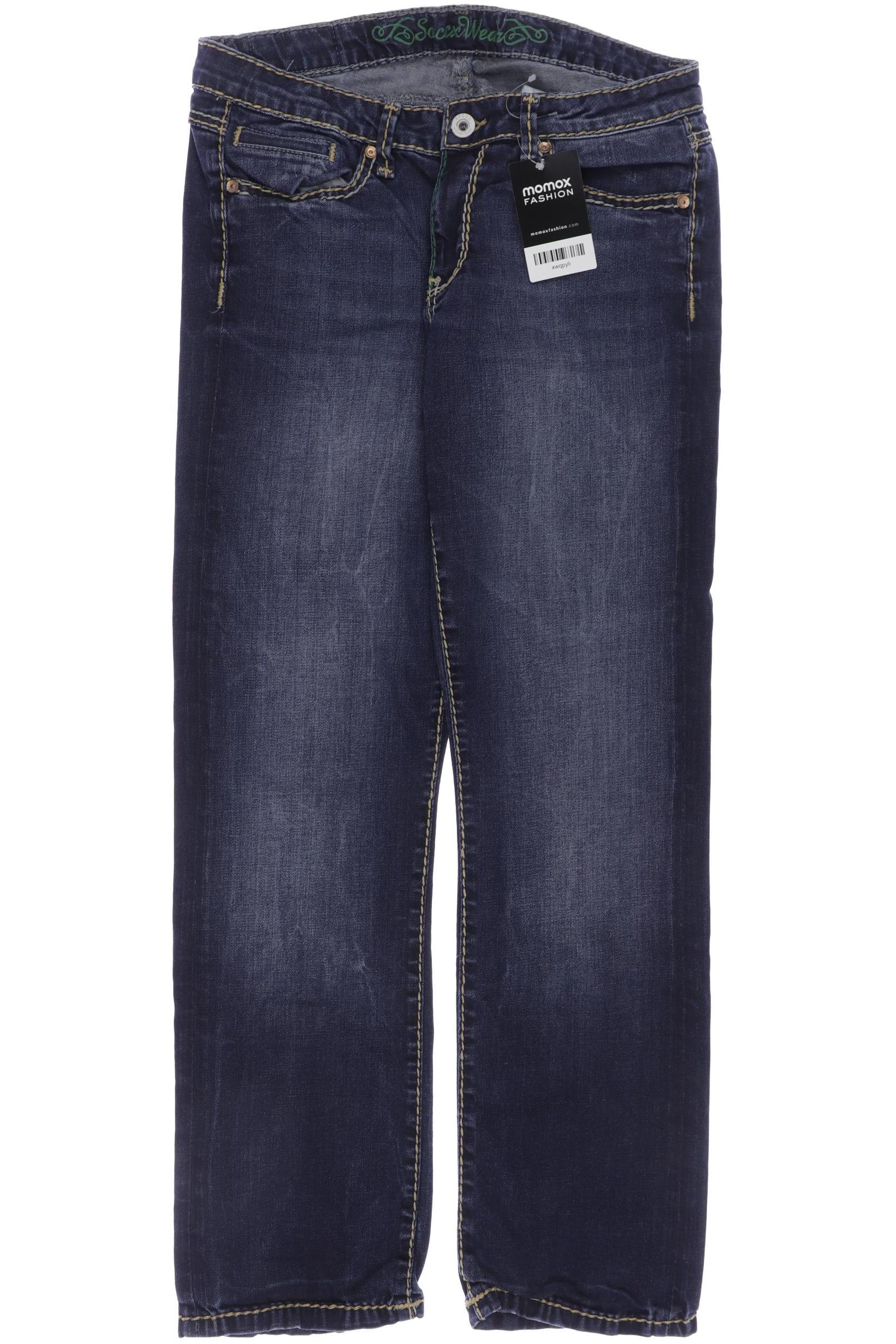 

Soccx Damen Jeans, blau, Gr. 31