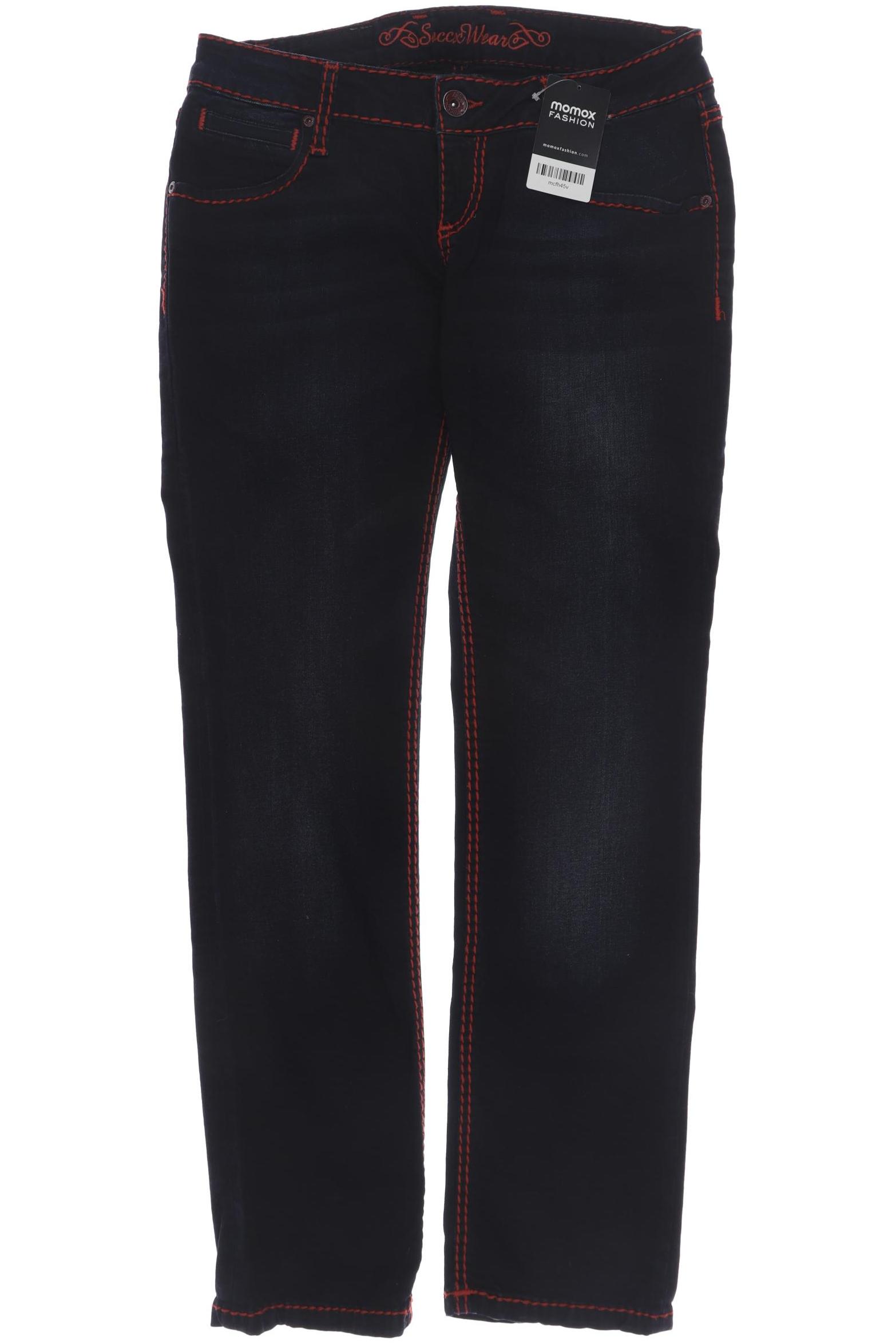 

Soccx Damen Jeans, marineblau, Gr. 30