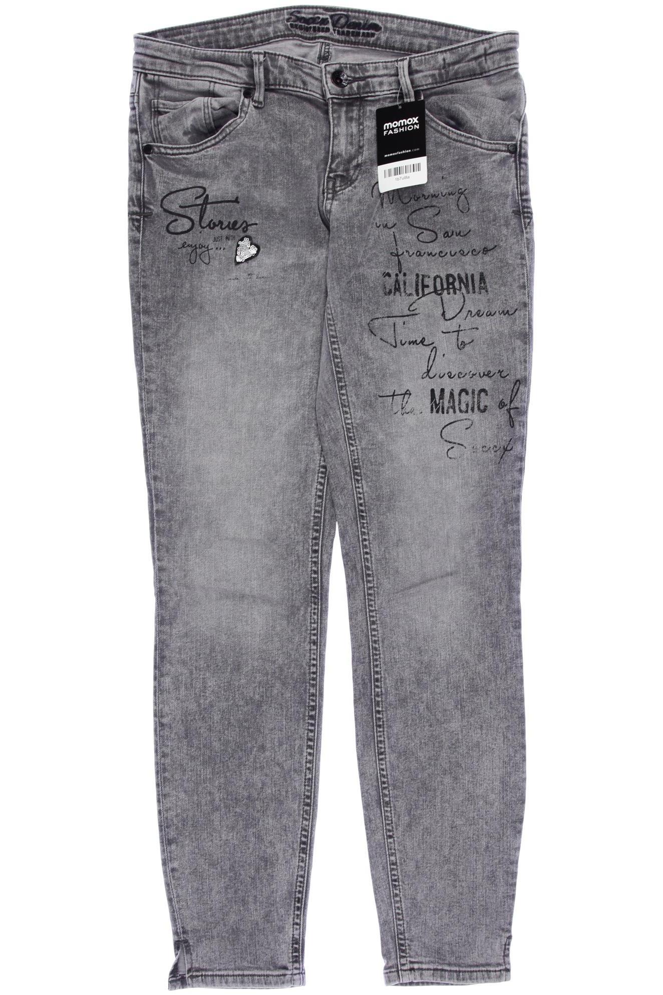 

Soccx Damen Jeans, grau, Gr. 29