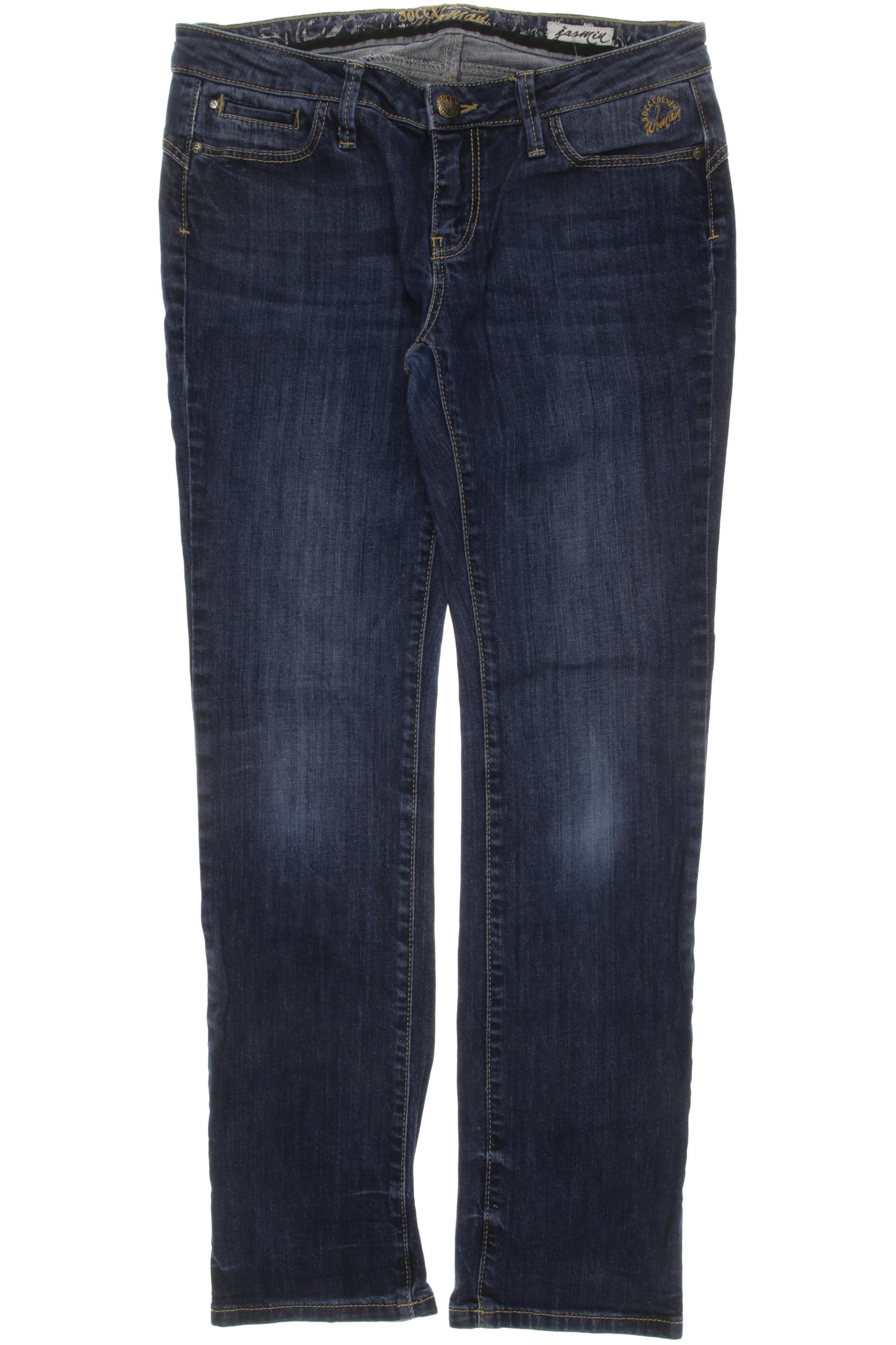 

Soccx Damen Jeans, blau, Gr. 40