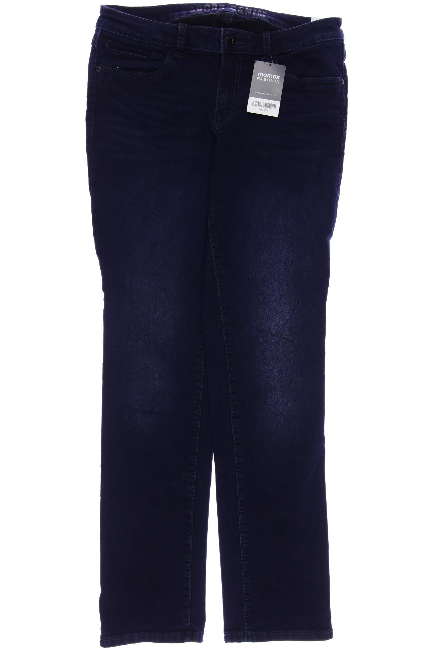 

SOCCX Damen Jeans, marineblau