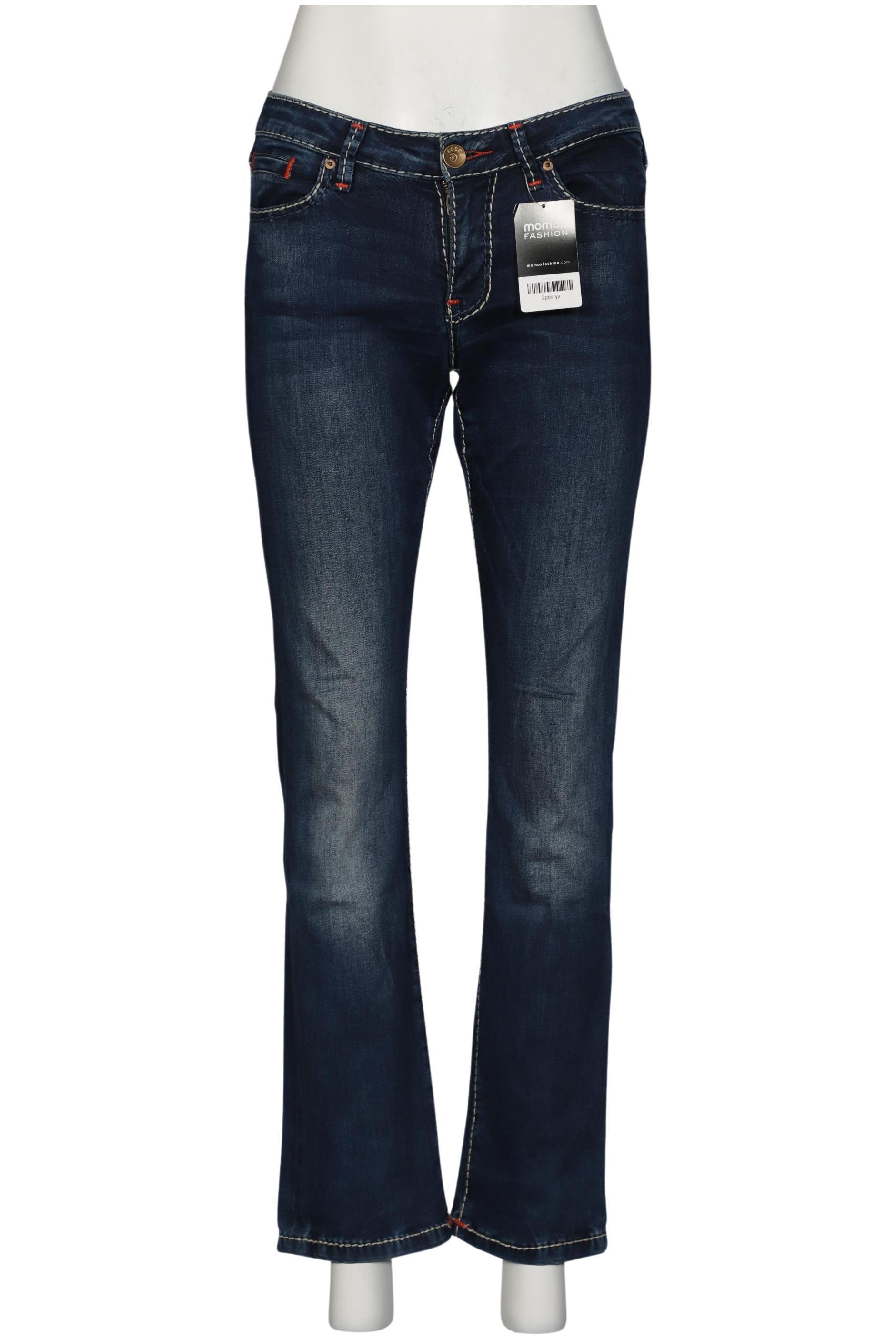 

Soccx Damen Jeans, marineblau, Gr. 28