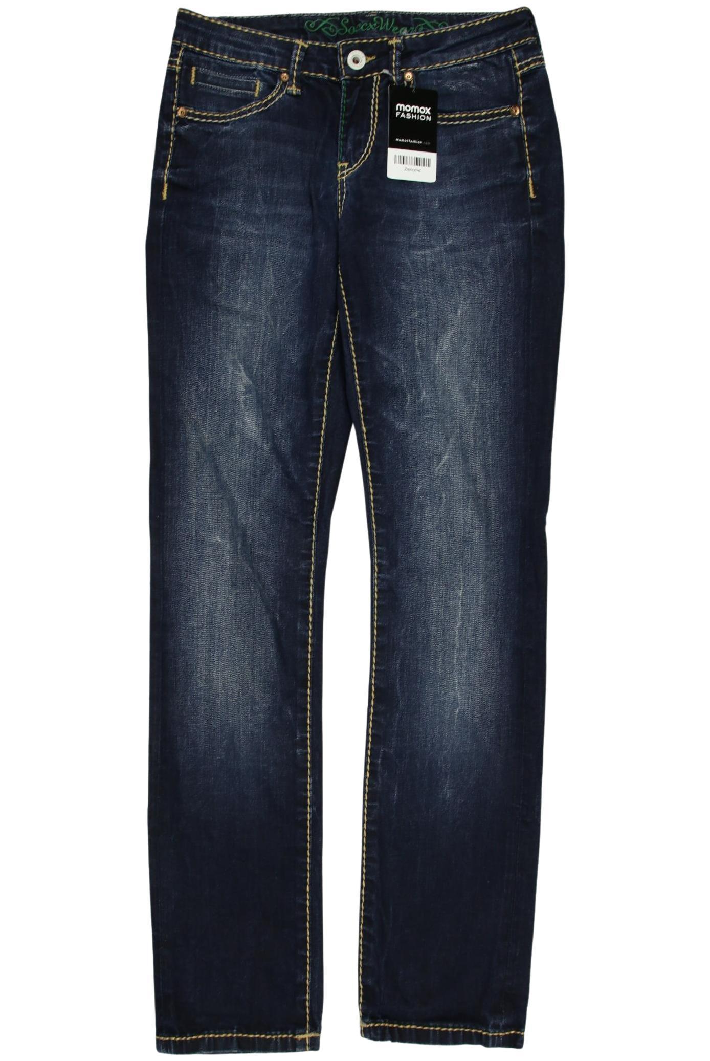 

Soccx Damen Jeans, marineblau, Gr. 27