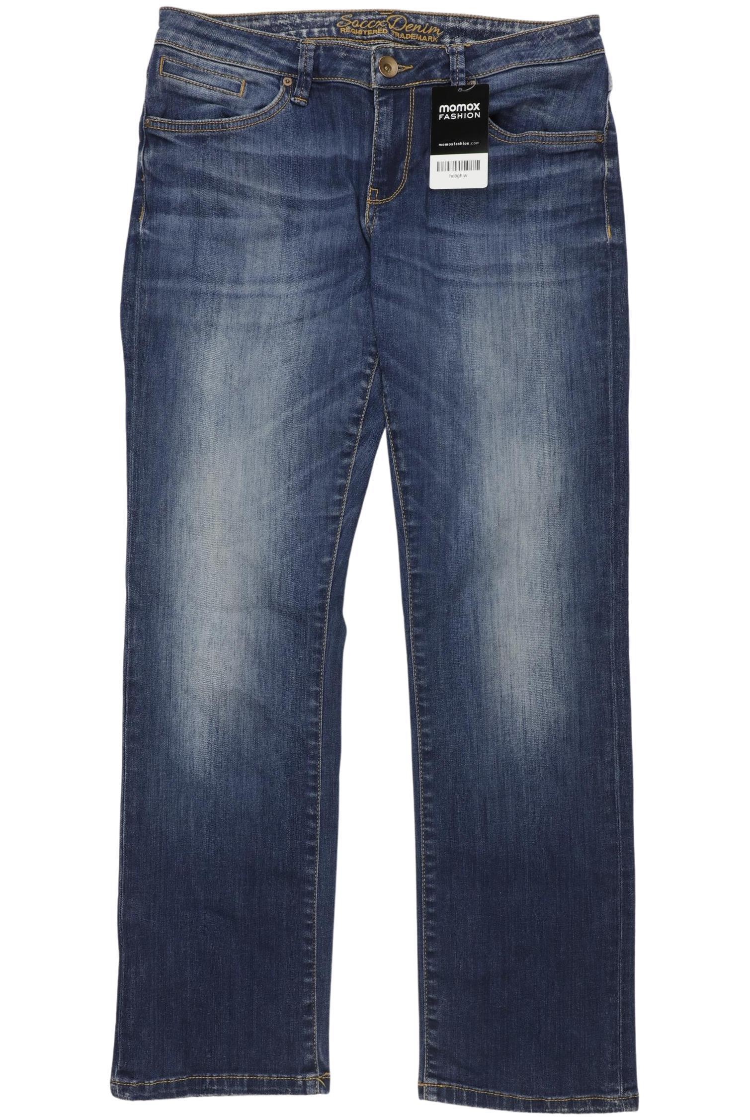 

Soccx Damen Jeans, blau, Gr. 30