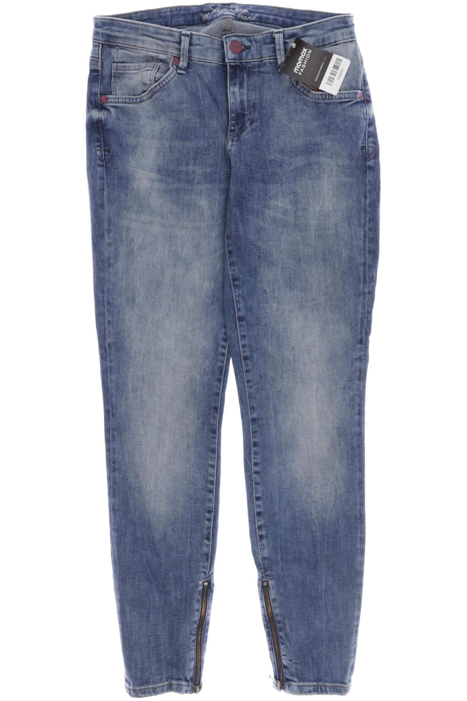 

Soccx Damen Jeans, blau, Gr. 30