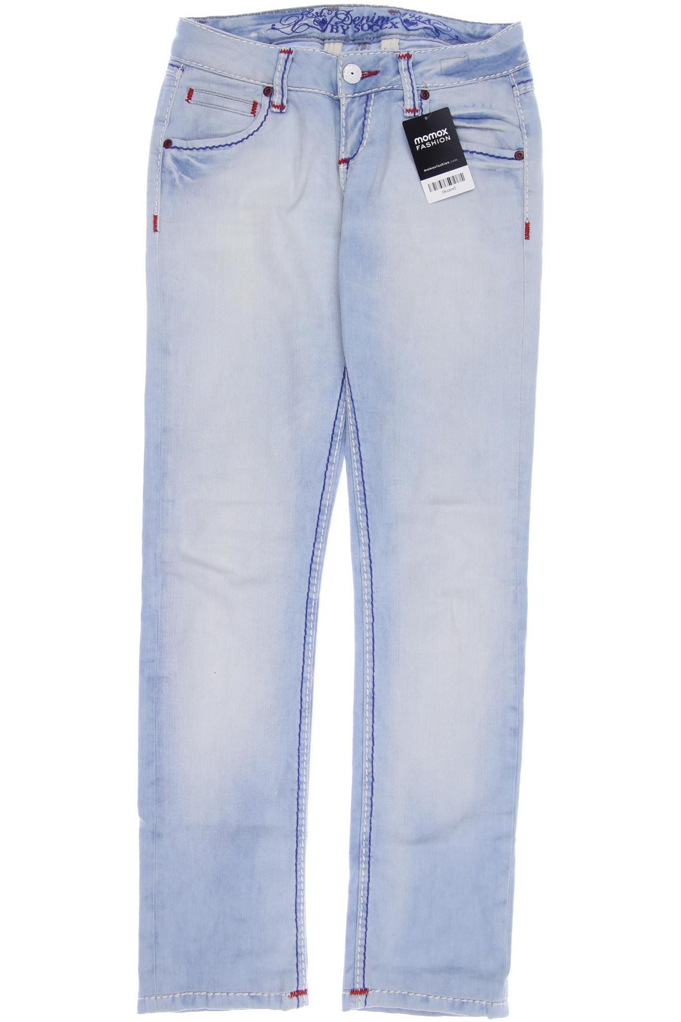 

Soccx Damen Jeans, hellblau, Gr. 28