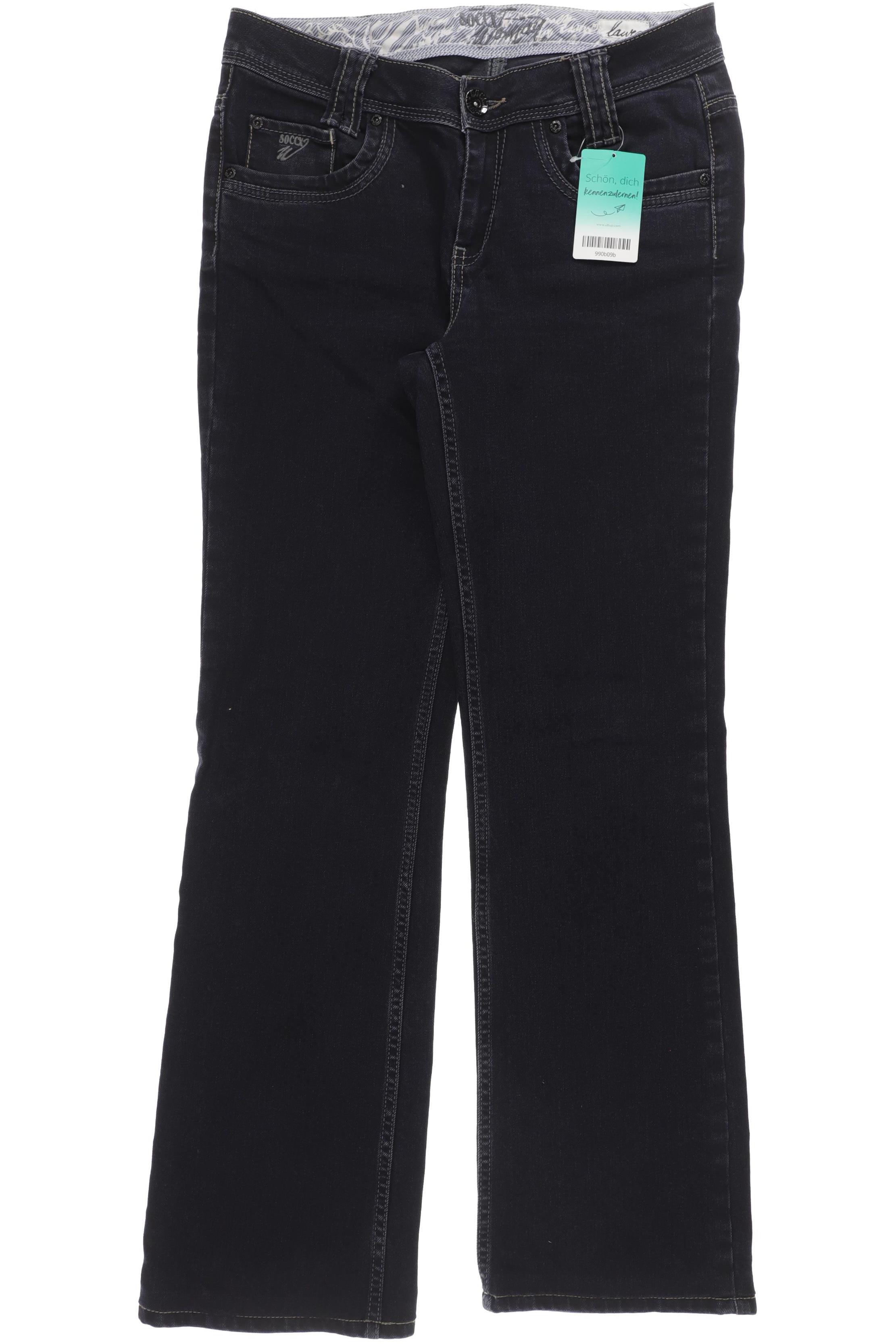 

Soccx Damen Jeans, blau, Gr. 38