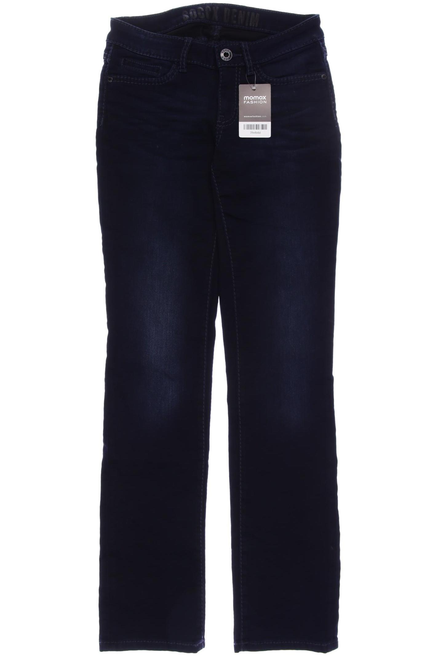 

Soccx Damen Jeans, marineblau, Gr. 27