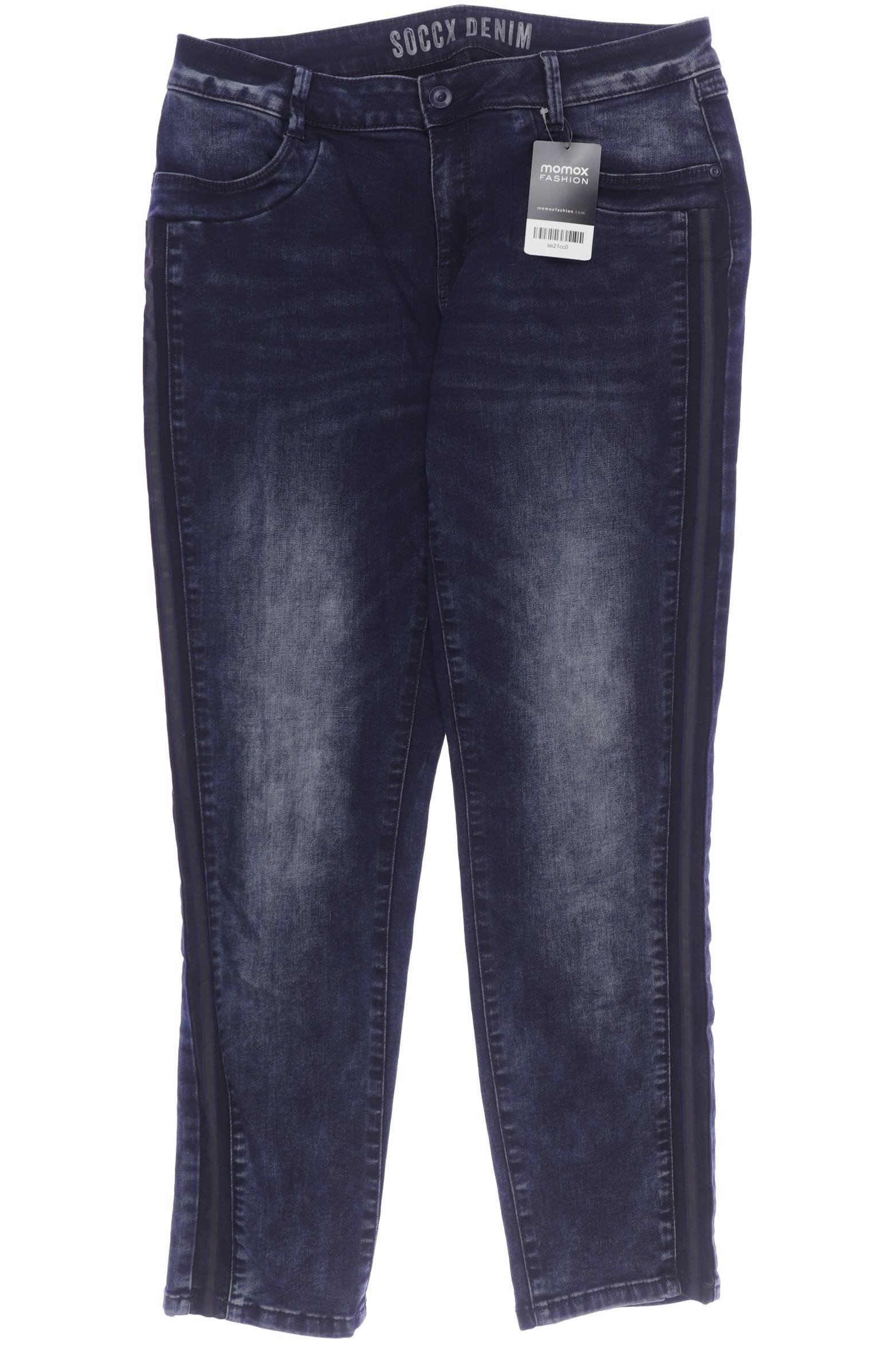 

Soccx Damen Jeans, marineblau, Gr. 31