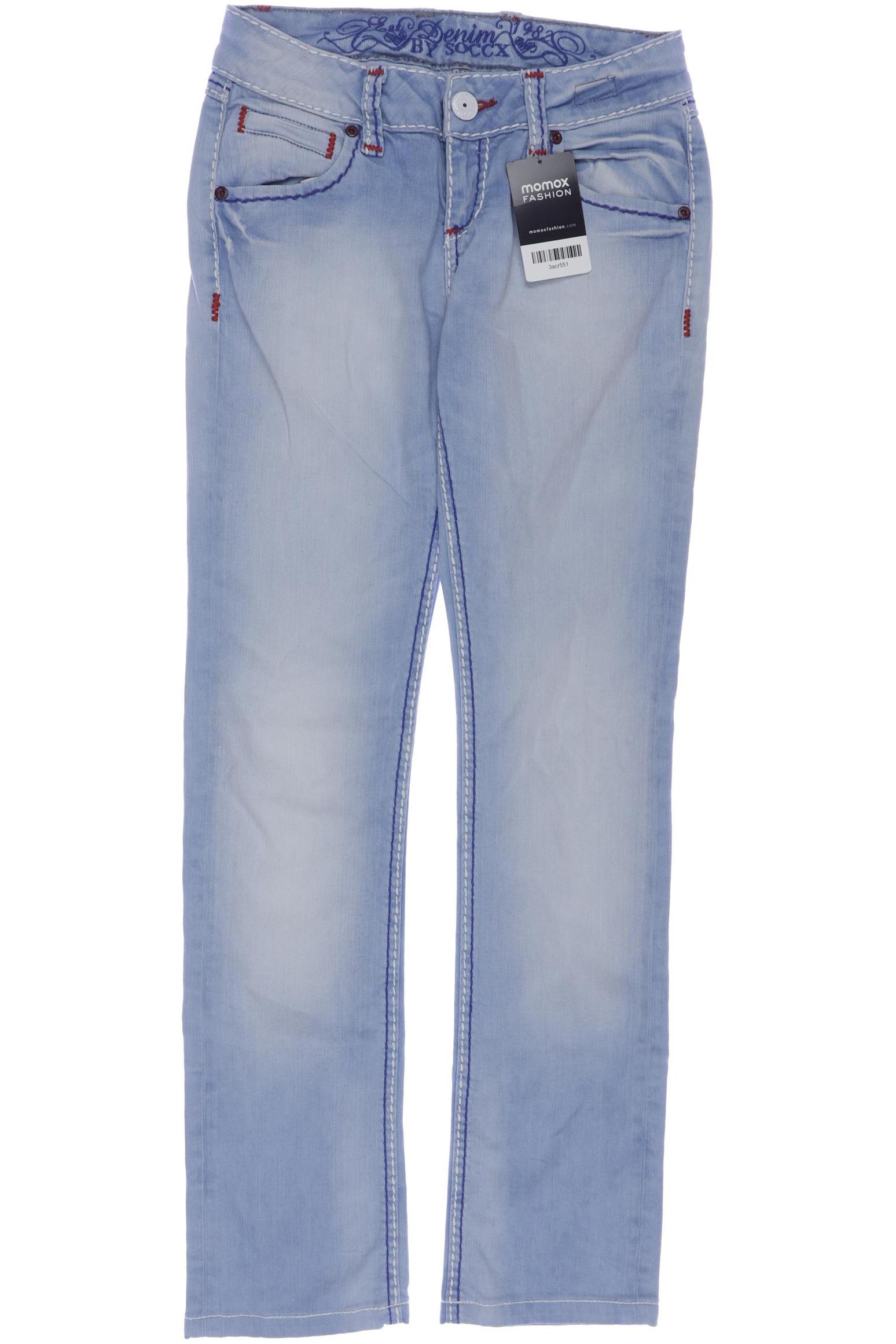 

Soccx Damen Jeans, hellblau, Gr. 26