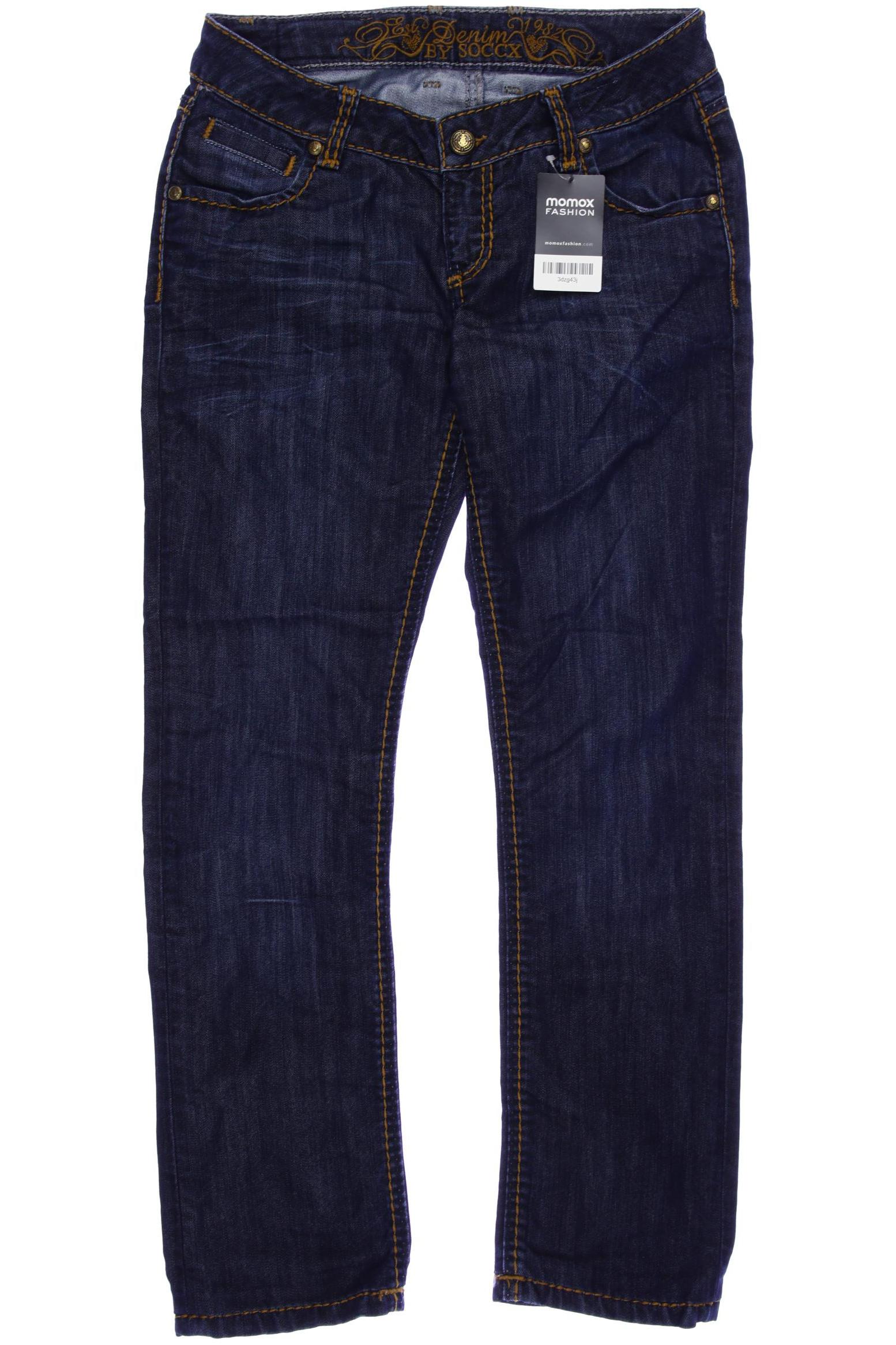 

Soccx Damen Jeans, marineblau, Gr. 29