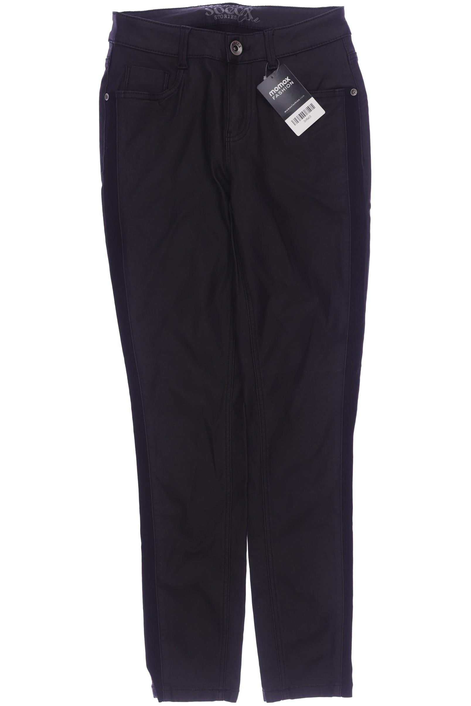 

Soccx Damen Jeans, schwarz, Gr. 26