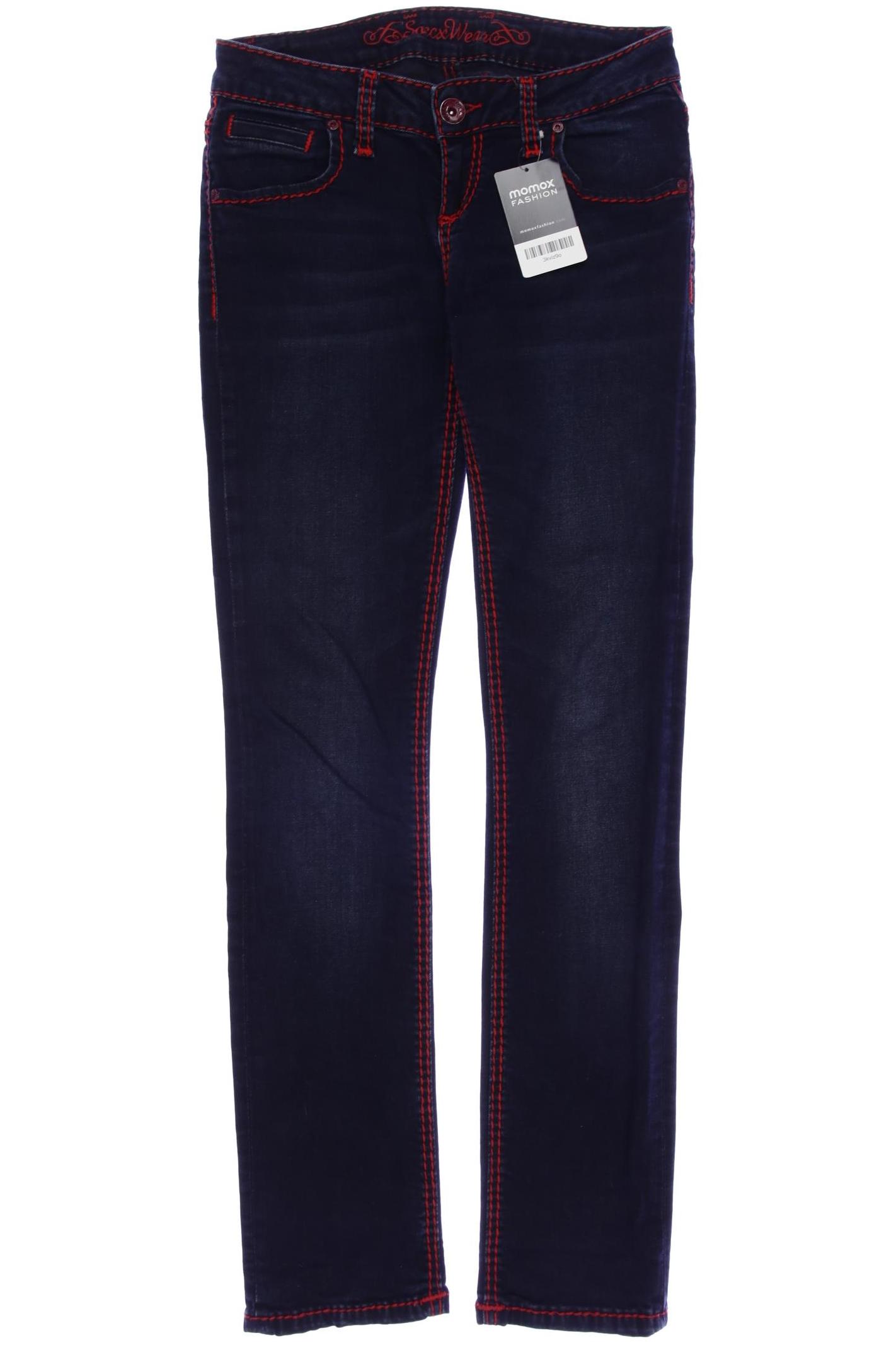 

Soccx Damen Jeans, marineblau, Gr. 29