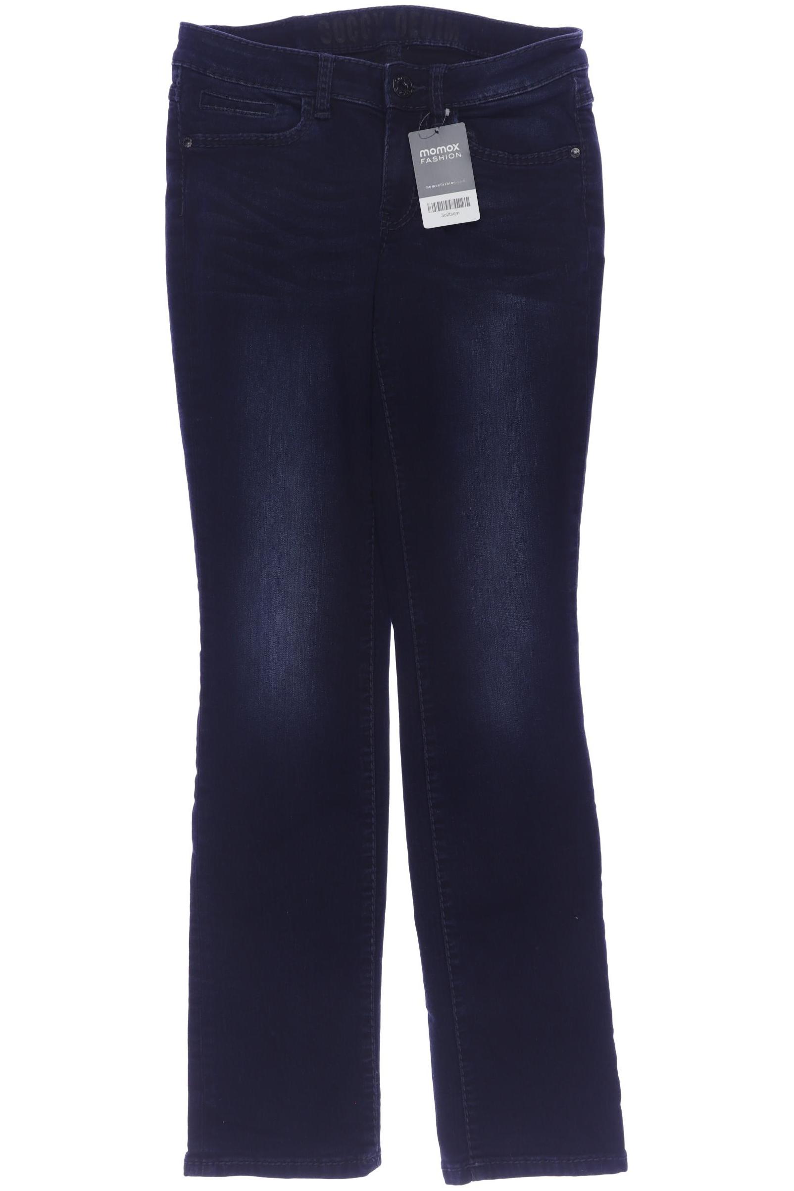 

Soccx Damen Jeans, marineblau, Gr. 28